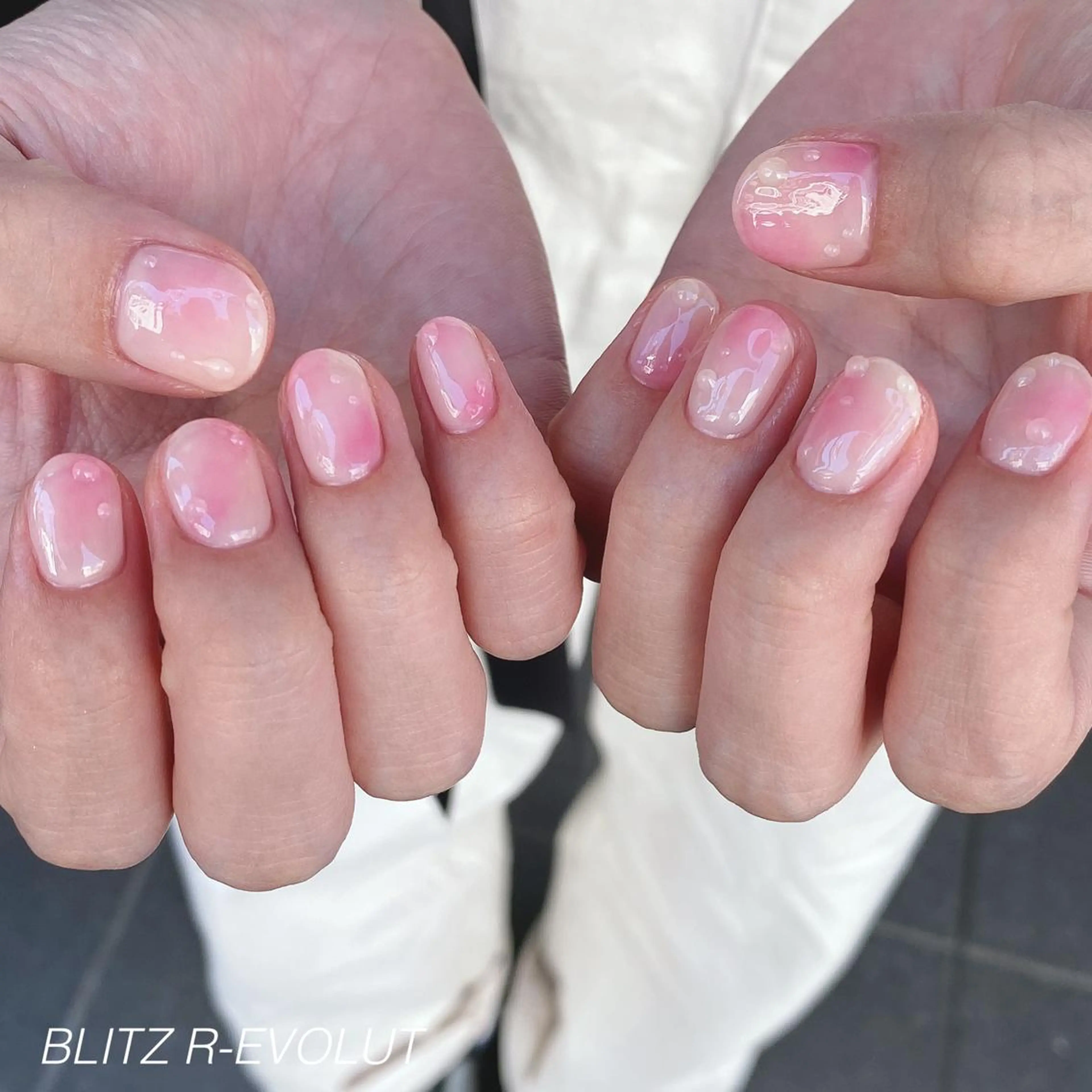 ネイル ☁️BLITZ 🎀笠原雪音🎀のネイルデザイン