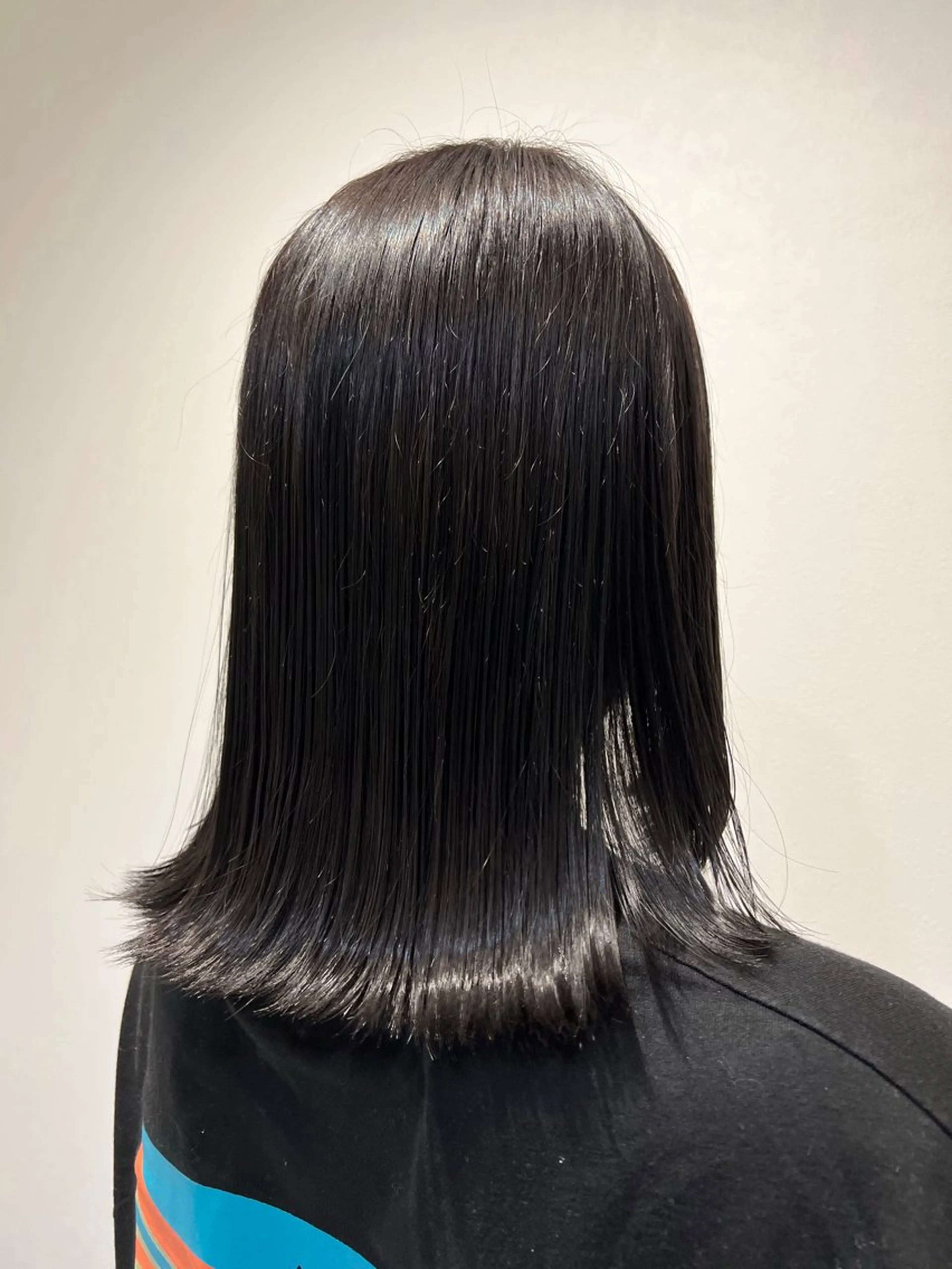 【🍑平日限定 ミニモ特別料金メニュー🍑】カット+艶カラー+オーガニックトリートメント ※ショートカットのみ不可の写真