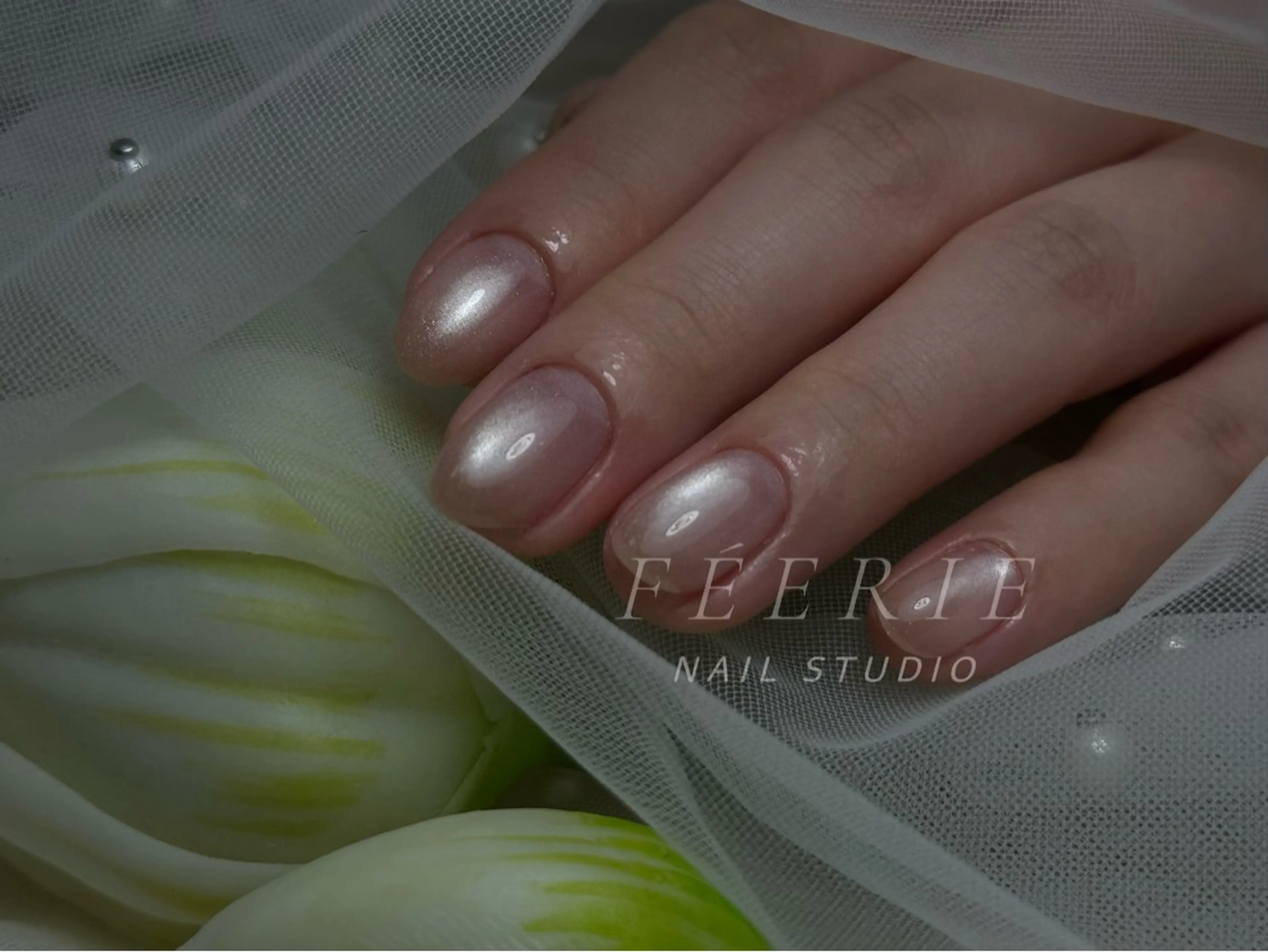 ネイル 成人式 長さ出し フットネイル フレンチネイル ジェルネイル ハンドネイル ハンドケア nail salon Feerieのネイルデザイン