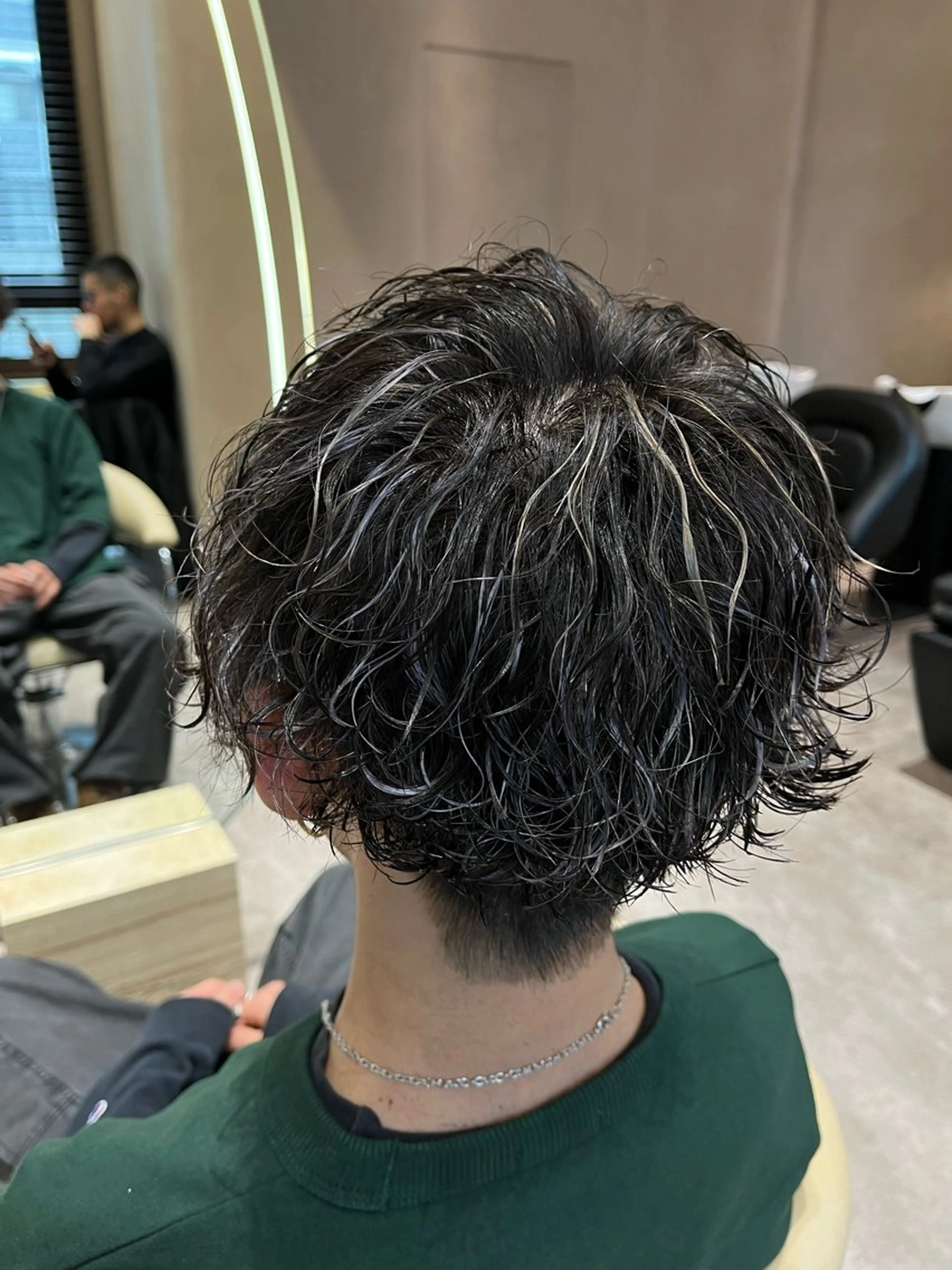 メンズカット + カラー + パーマ + トリートメントの写真