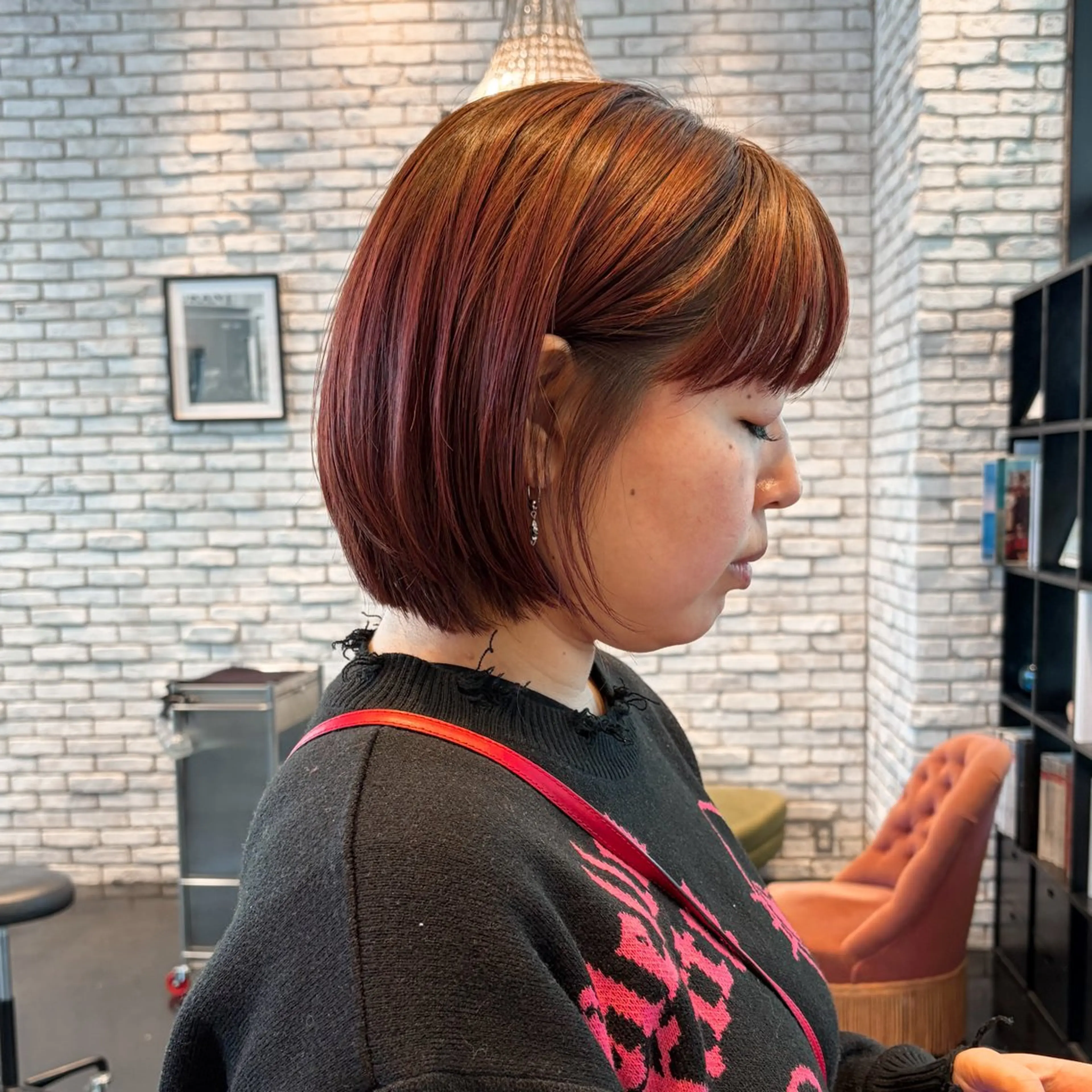 ショート カット ヘアカラー 好光 優香のヘアスタイル