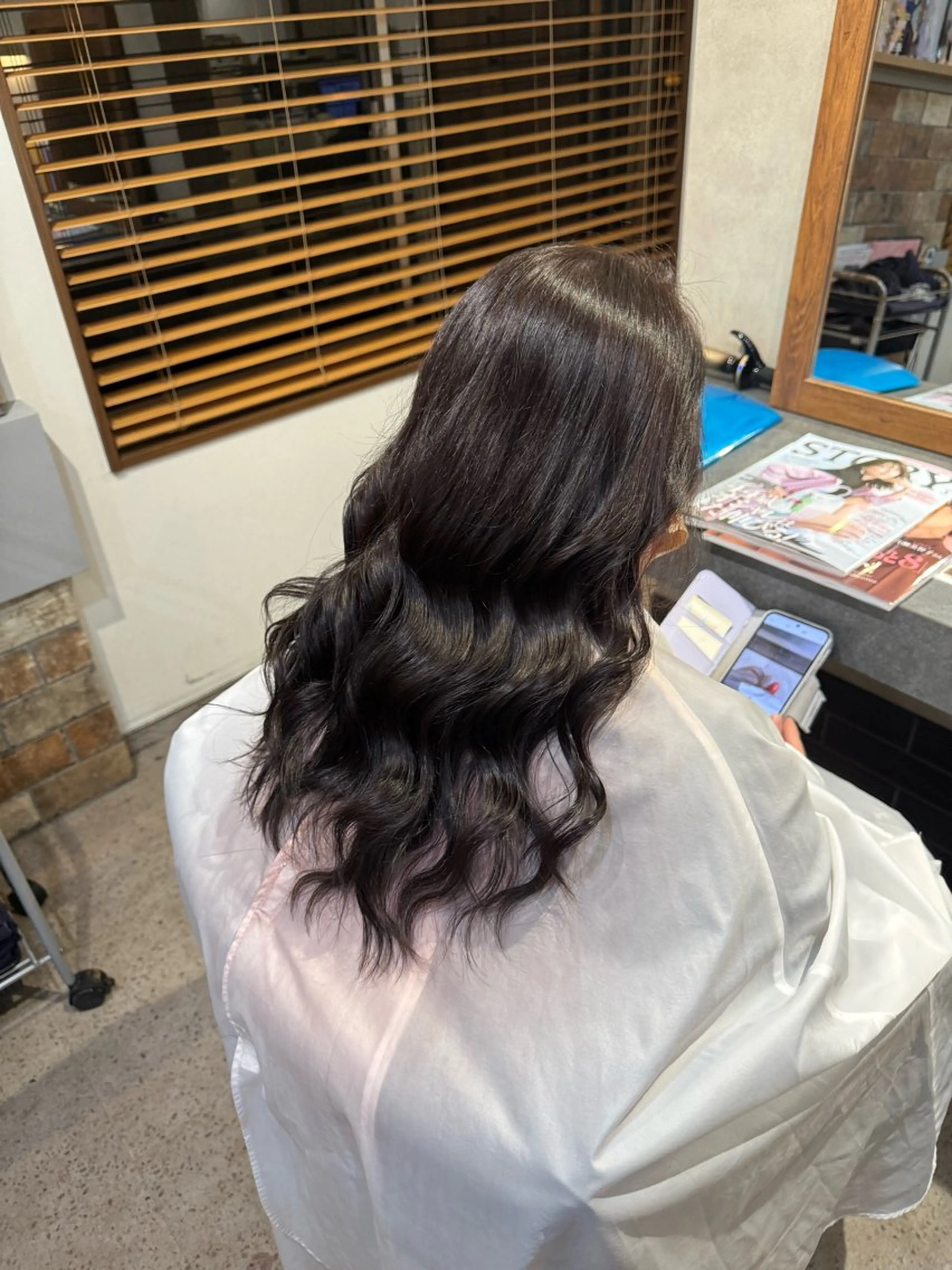 カラー 明 (めい)のヘアスタイル