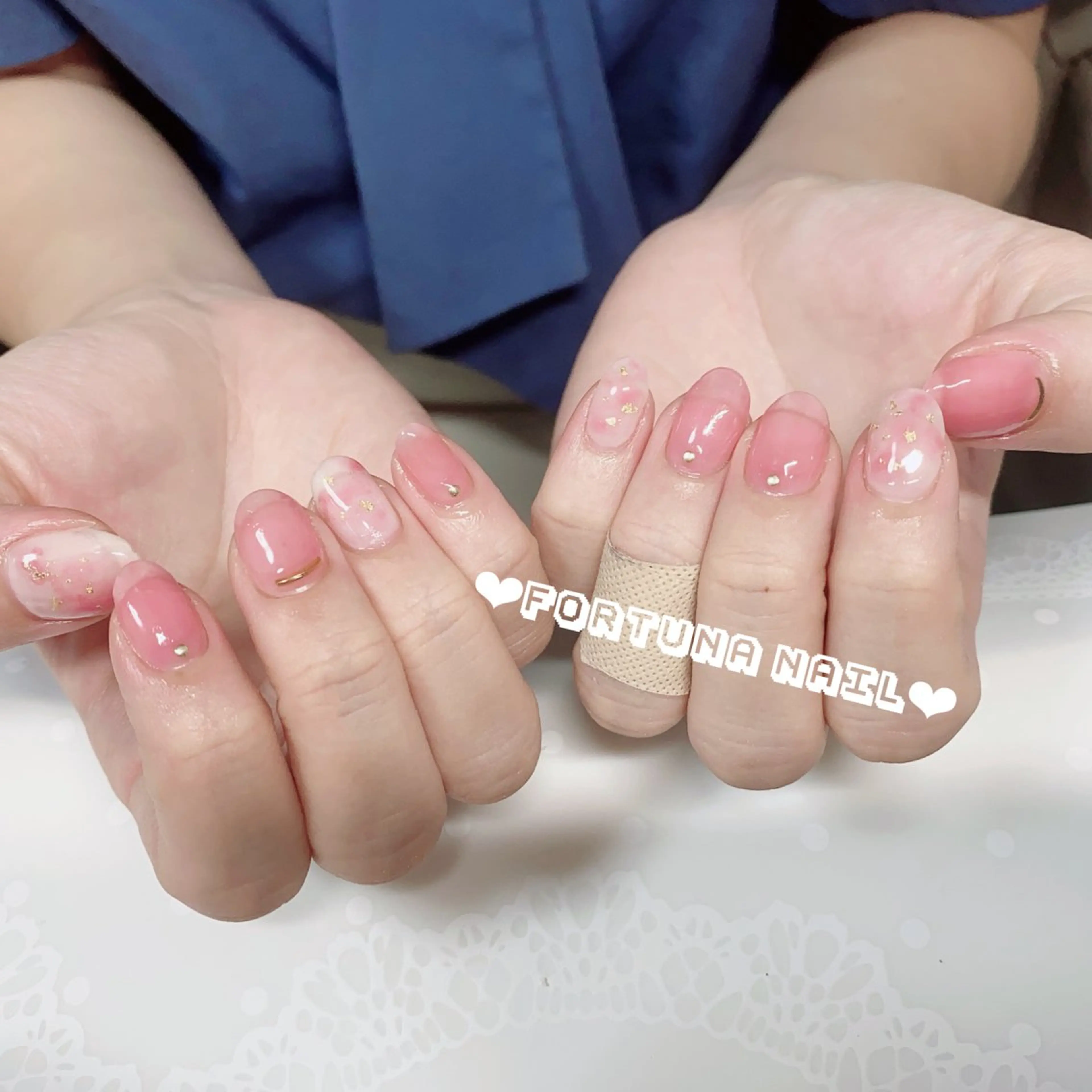 ネイル ハンドネイル ハンドケア Nail •Head スパFortunaのネイルデザイン