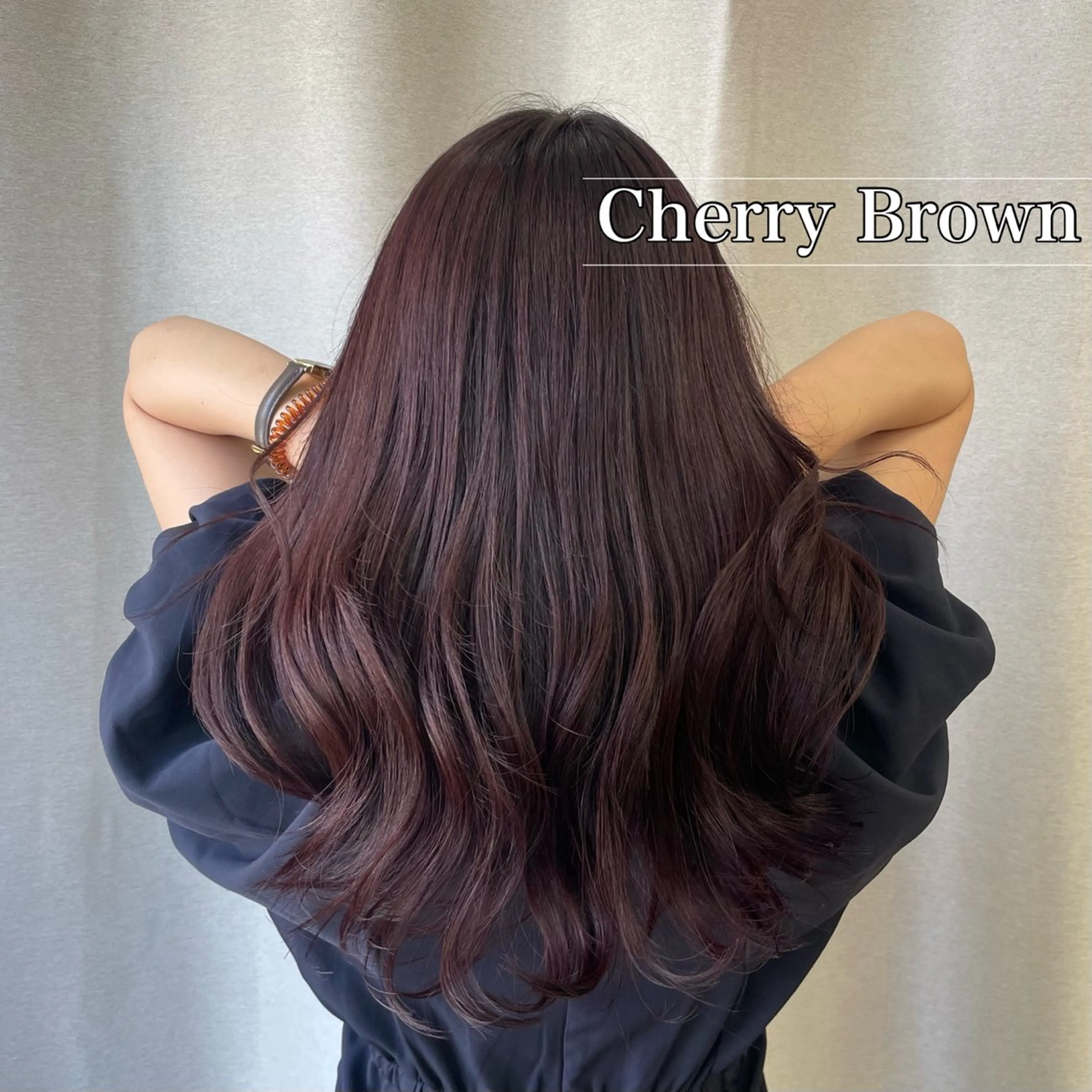 ロング カラー ブラウンカラー 似合わせ/透明感カラ ー/QUATRO谷口のヘアスタイル