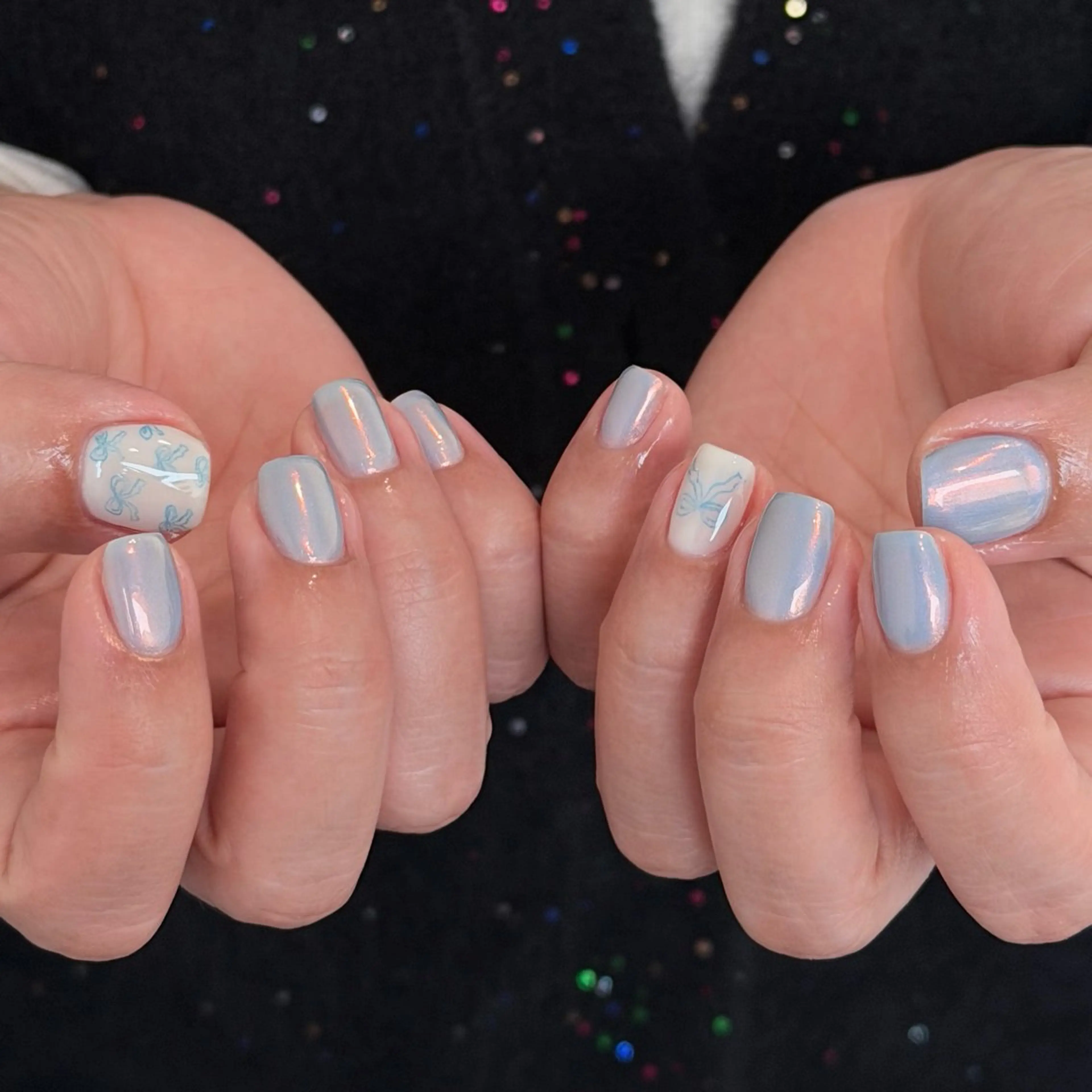 ネイル ハンドネイル 🎀フェイ フェイ🫧💗のネイルデザイン