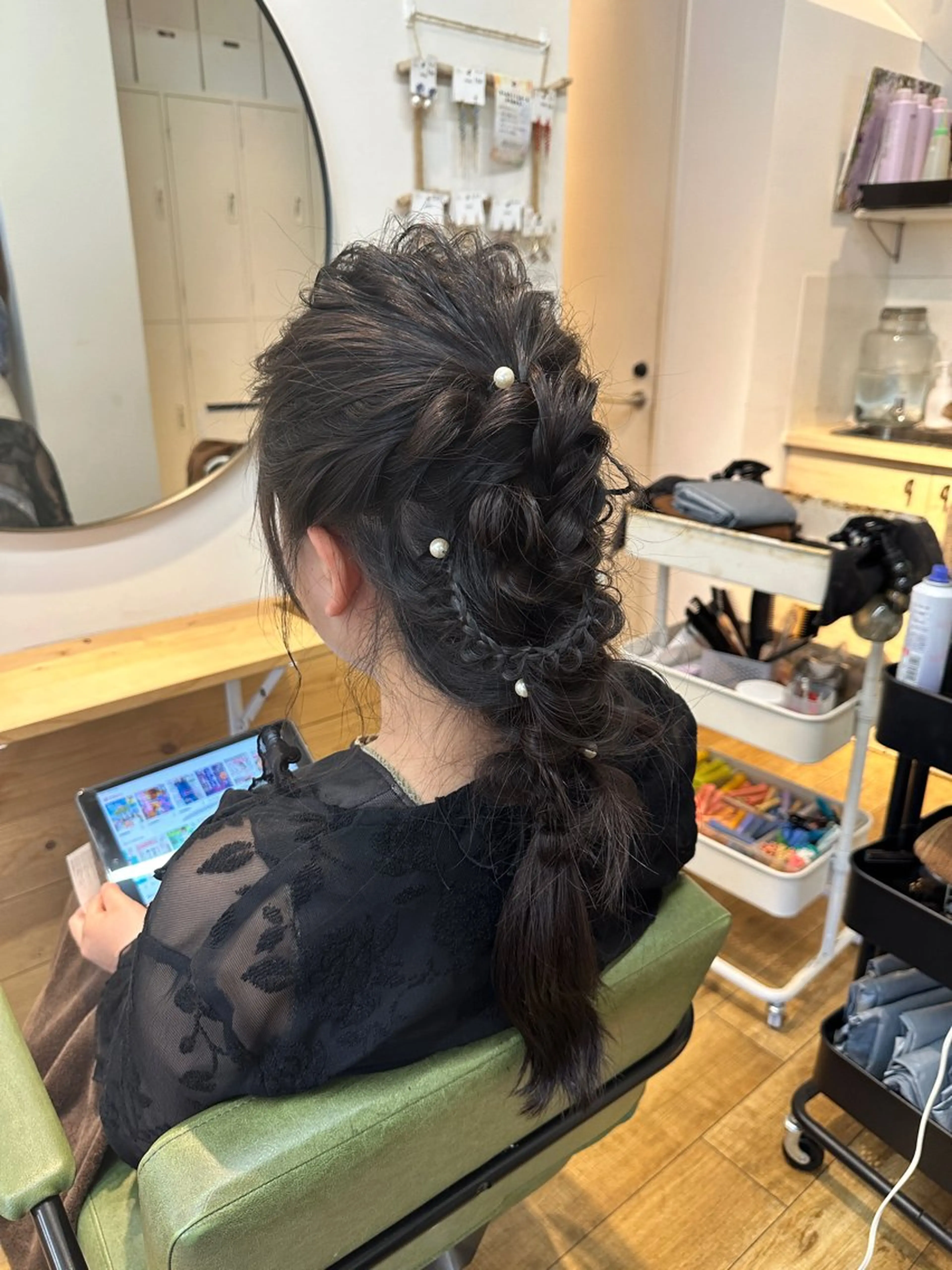 🤍土取限定🤍シャンプー＋ヘアアレンジの写真
