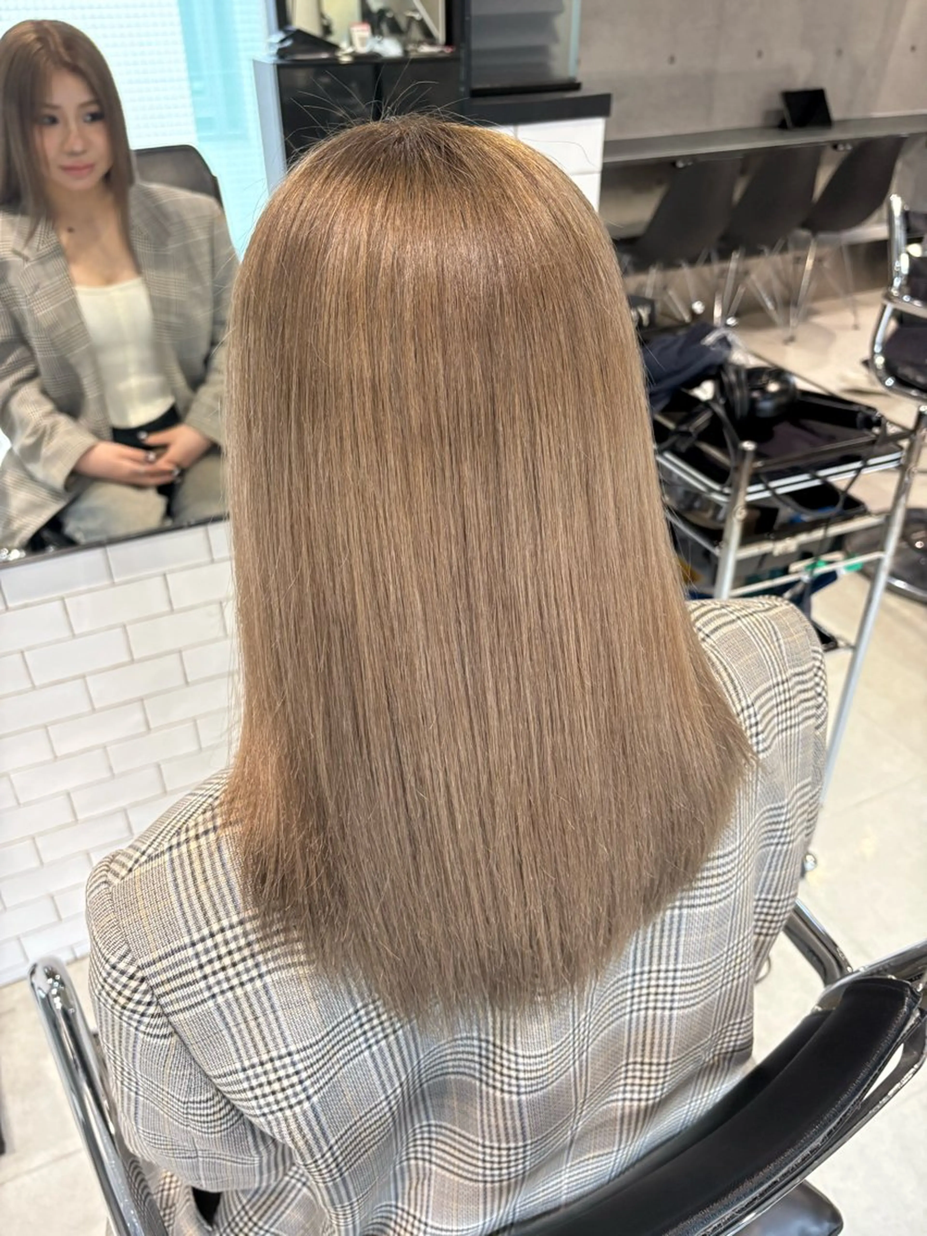 セミロング カラー トリートメント ヘアセット 🍀︎Reika 🍀のヘアスタイル