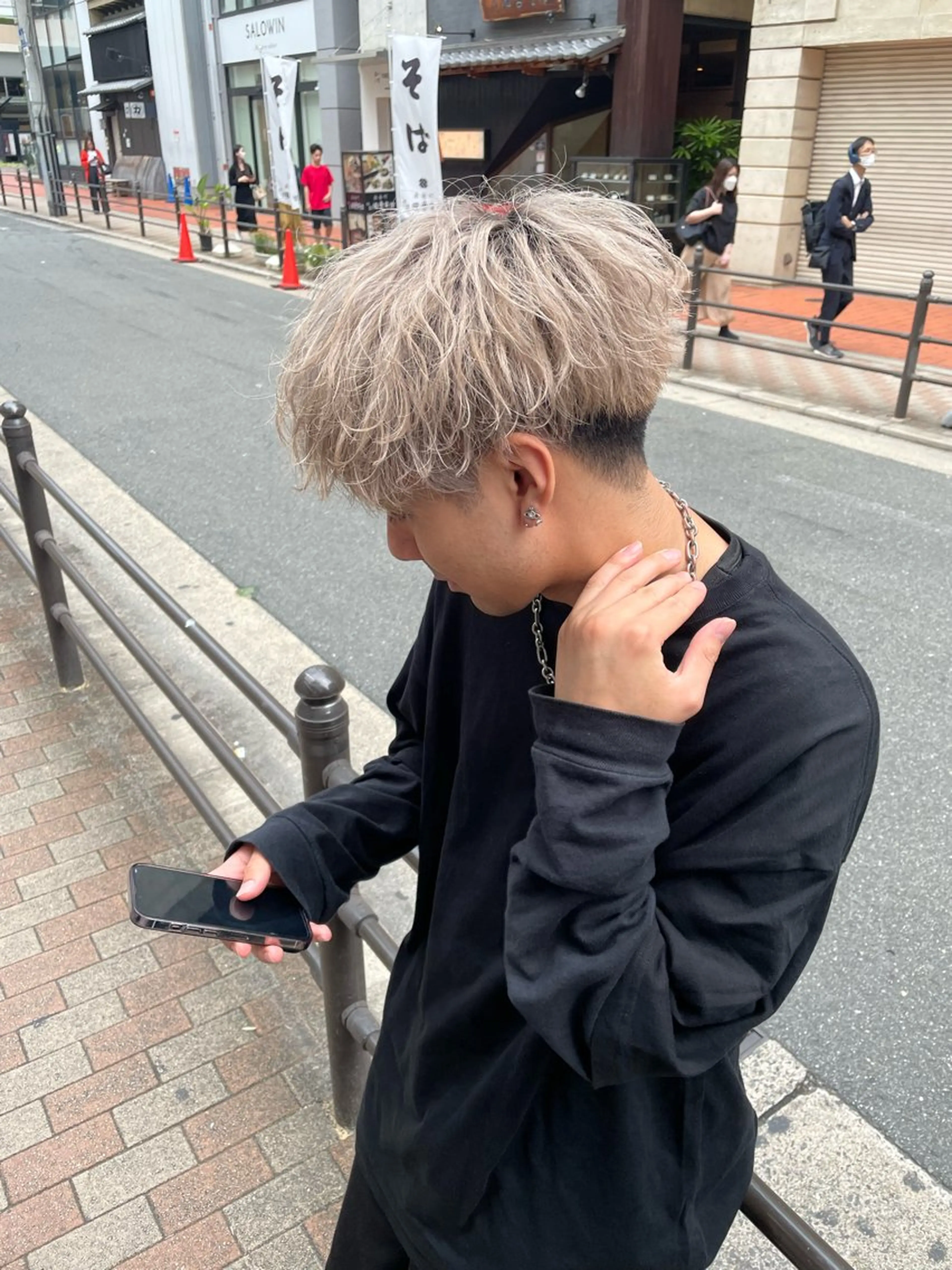 ヘアアレンジ メンズ 愛翔 メンズ特化美容師のヘアスタイル