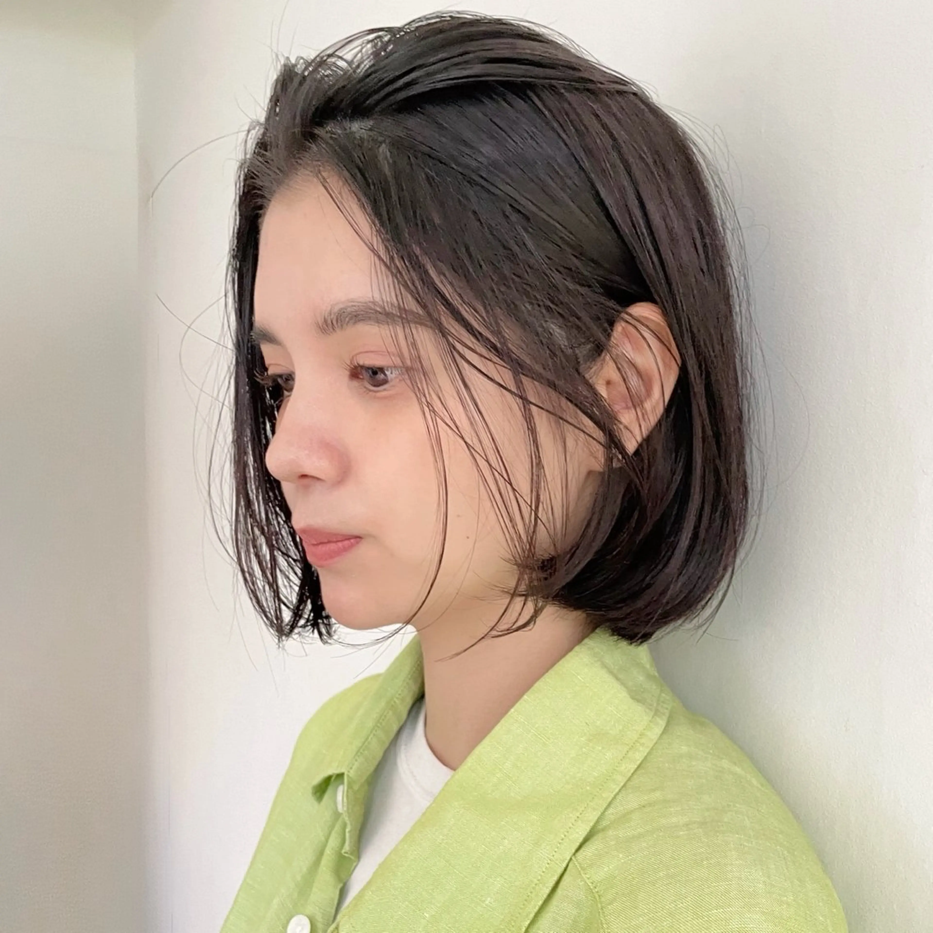 ミディアム カラー ボブ カット ヘアカラー トリートメント ボブ/レイヤー 🌟梅田盛一🌟のヘアスタイル