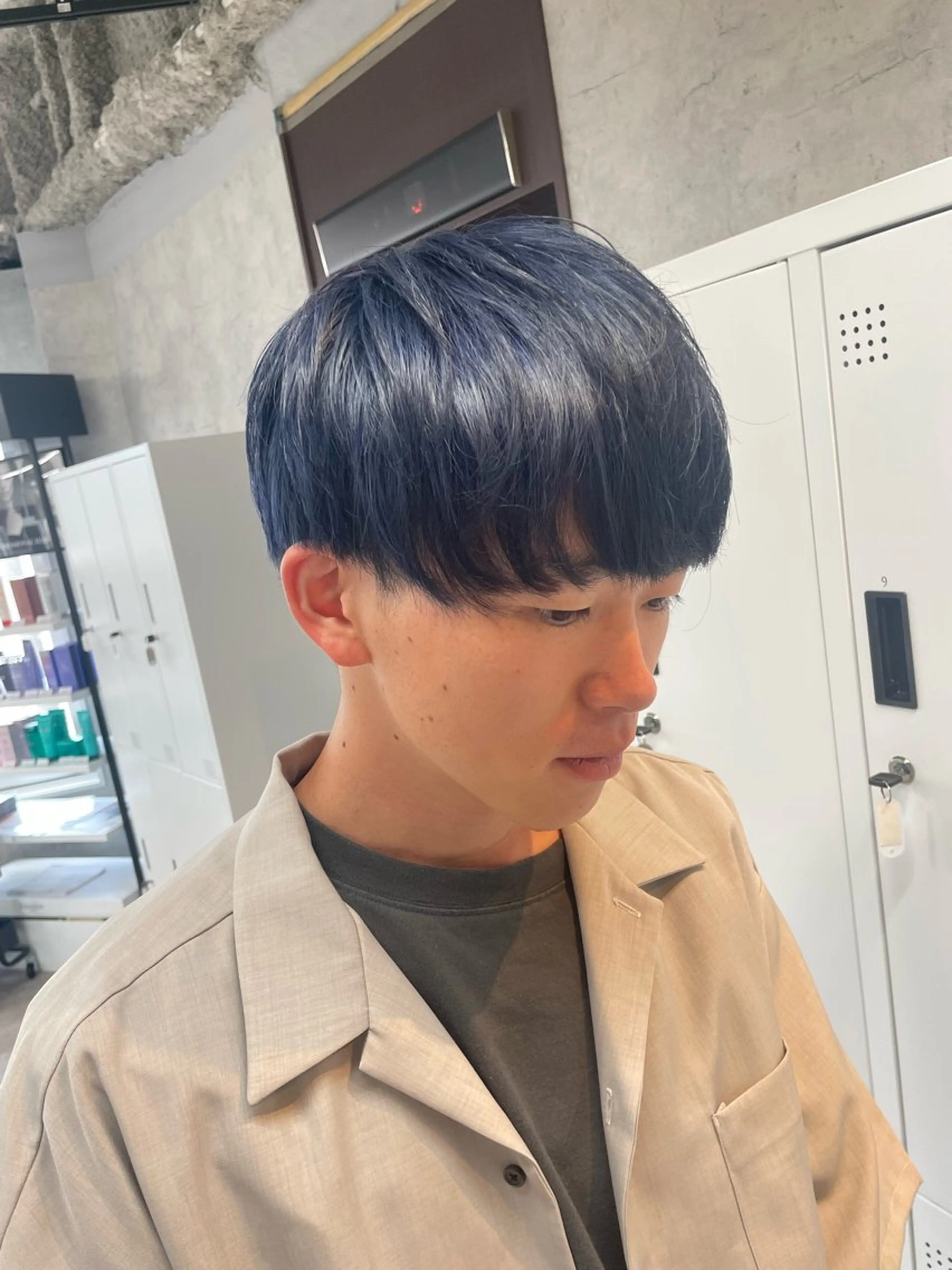 ショート カラー メンズ カット ヘアカラー limit🦄店長 髪質改善KOUHEIのヘアスタイル