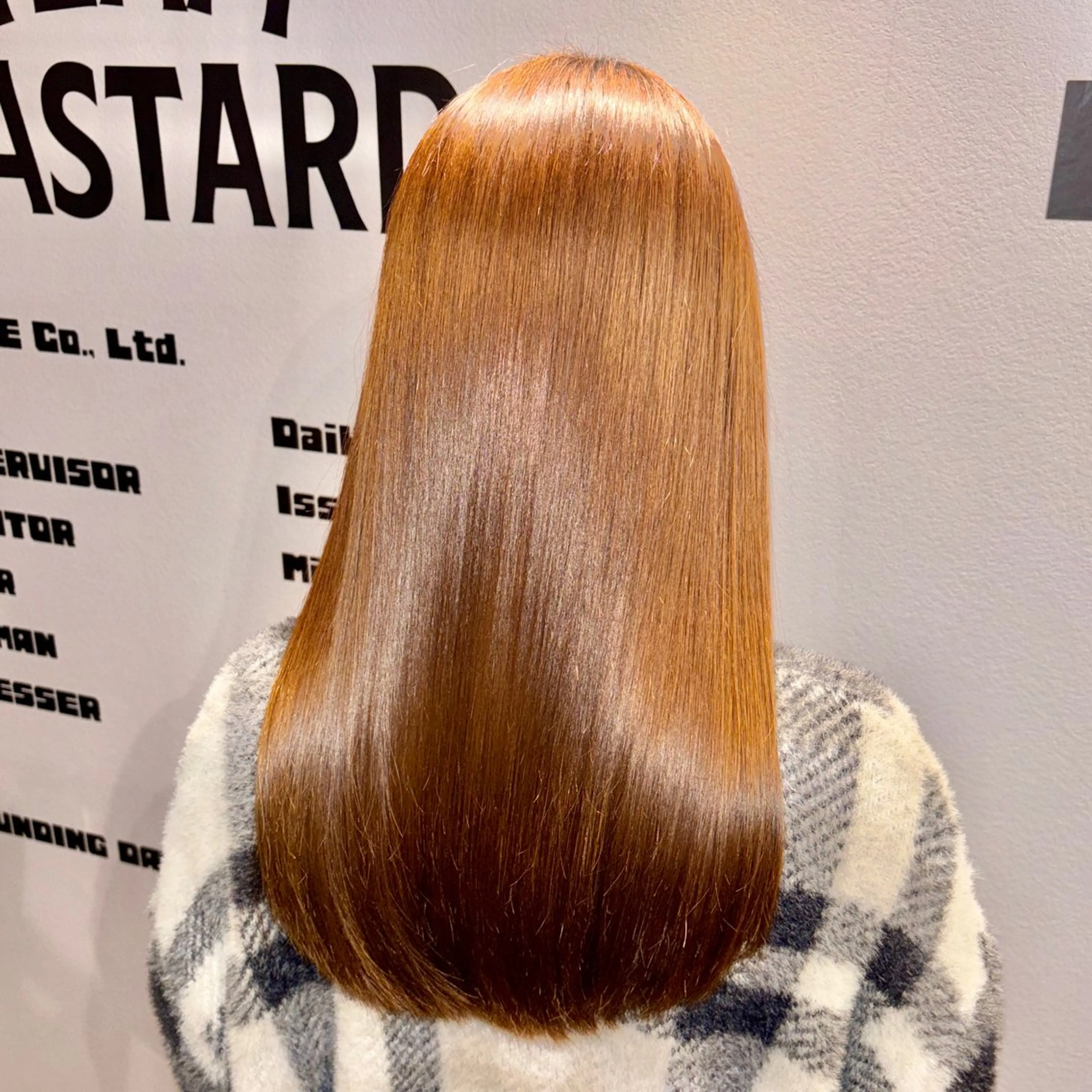 ロング 髪質改善 ヘアカラー トリートメント 🎀入谷、鶯谷🎀 ULTOWAババのヘアスタイル