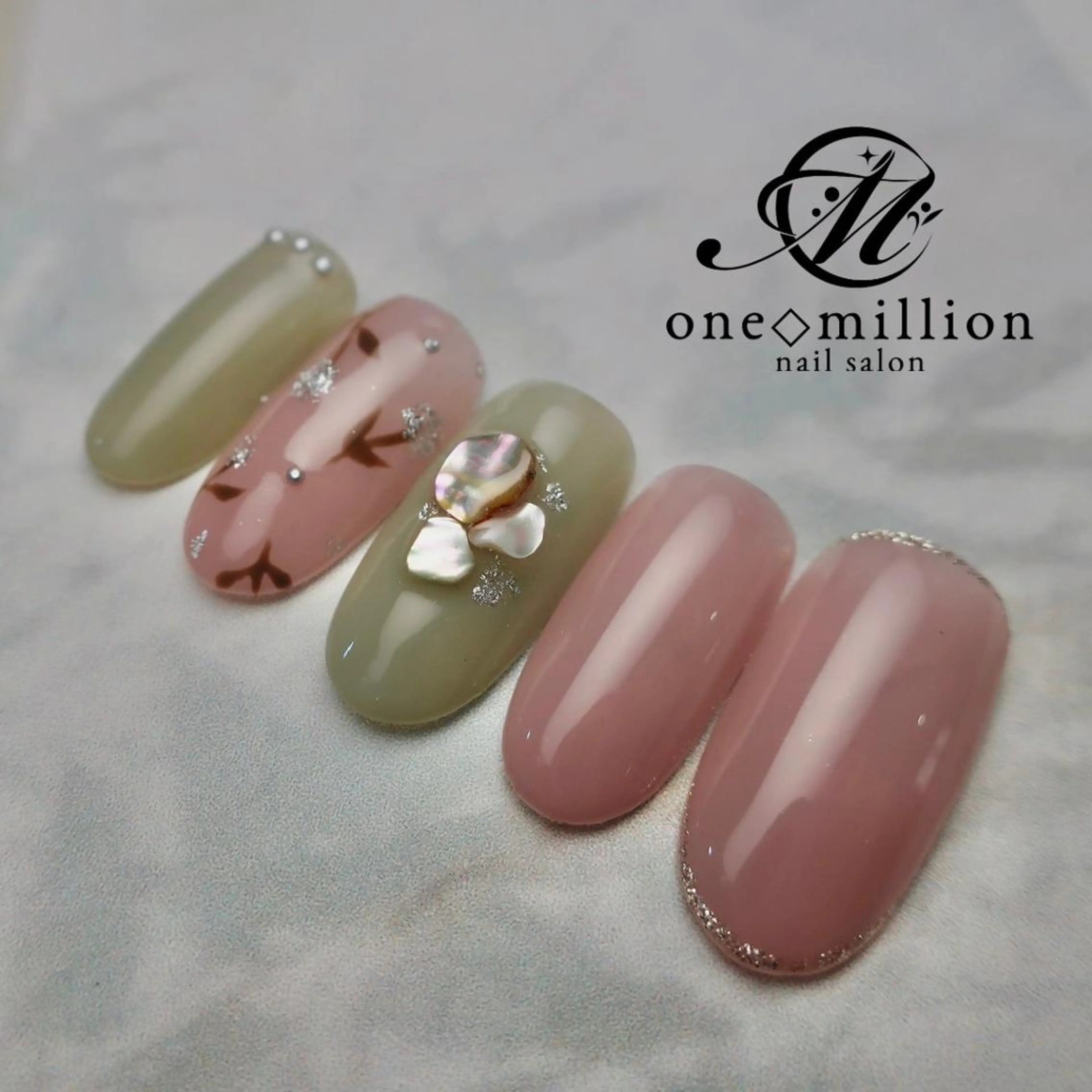 ネイル nail salon ワンミリオンのネイルデザイン