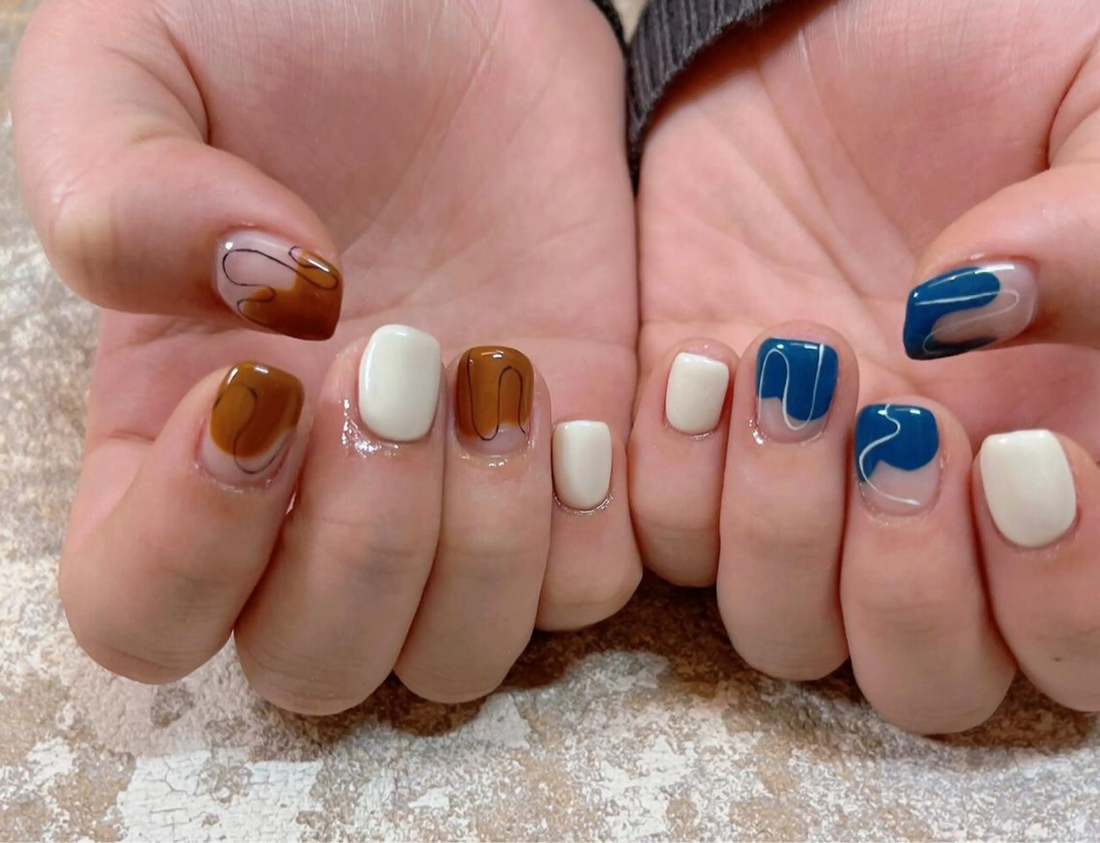 ネイル ハンドネイル LOVE NAIL 💕Sonoのネイルデザイン