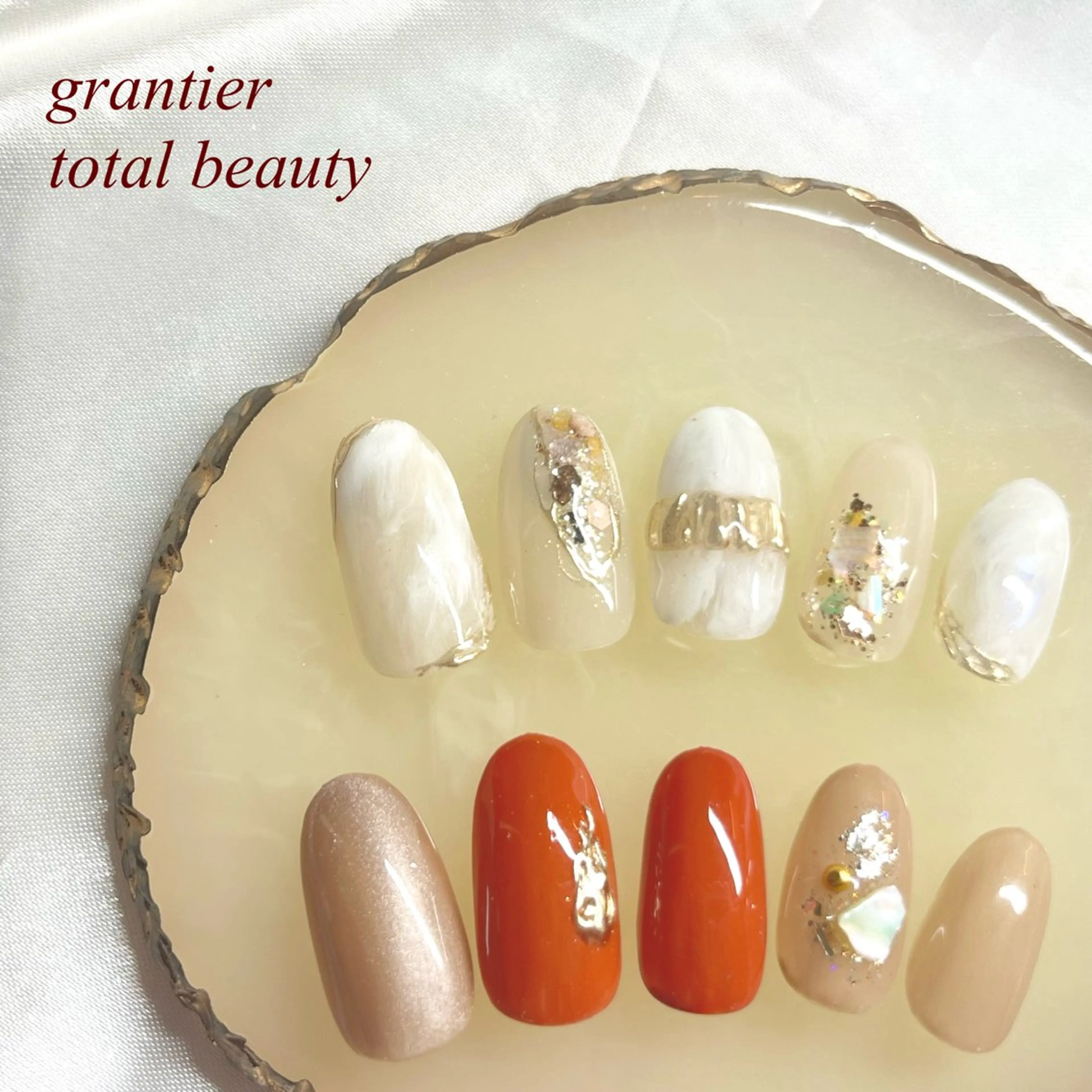 ネイル ハンドネイル grantier beautyのネイルデザイン