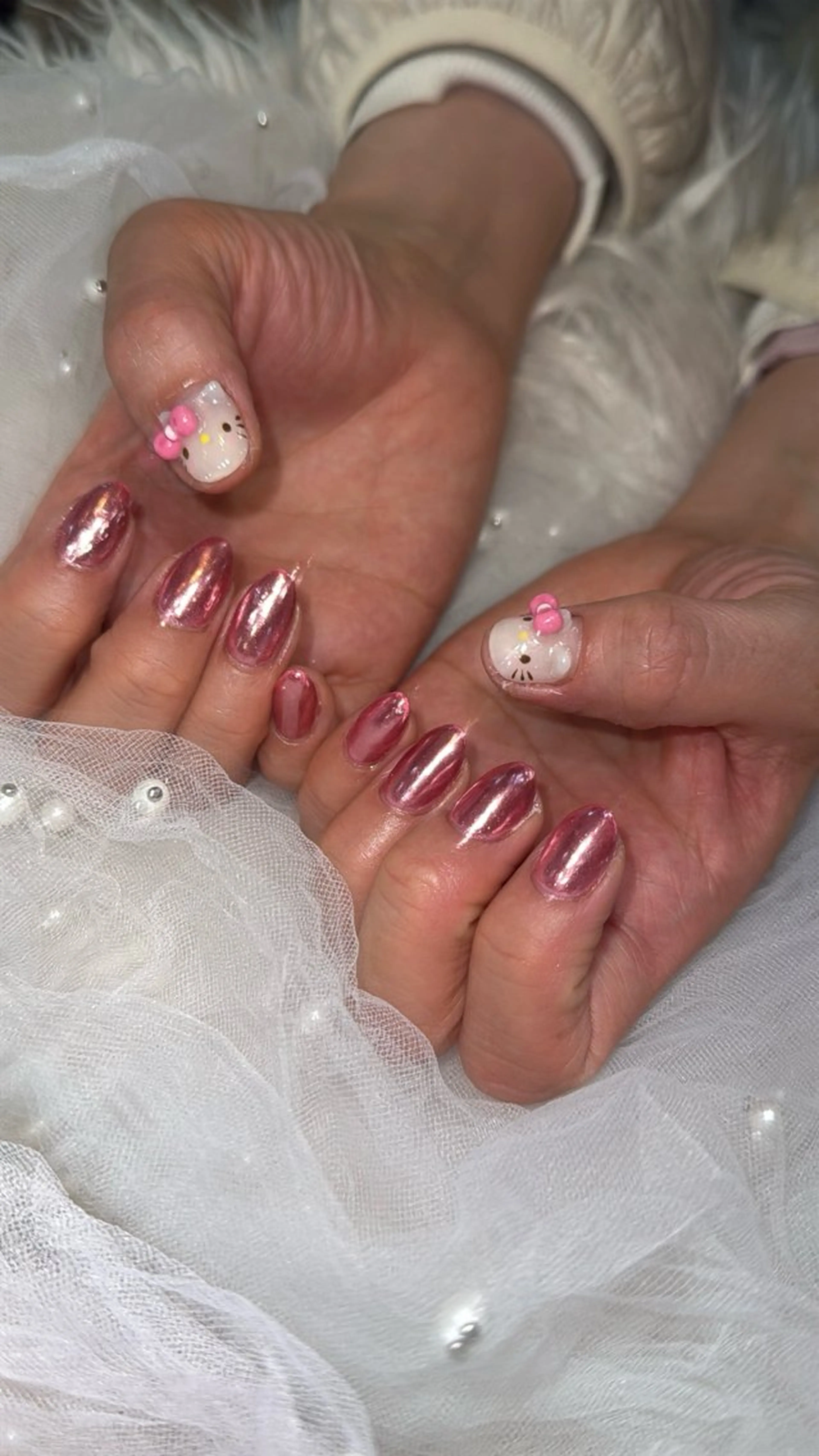 ネイル フラッシュネイル フットネイル フレンチネイル 韓国ネイル マグネットネイル SAKU nail 作島茜のネイルデザイン