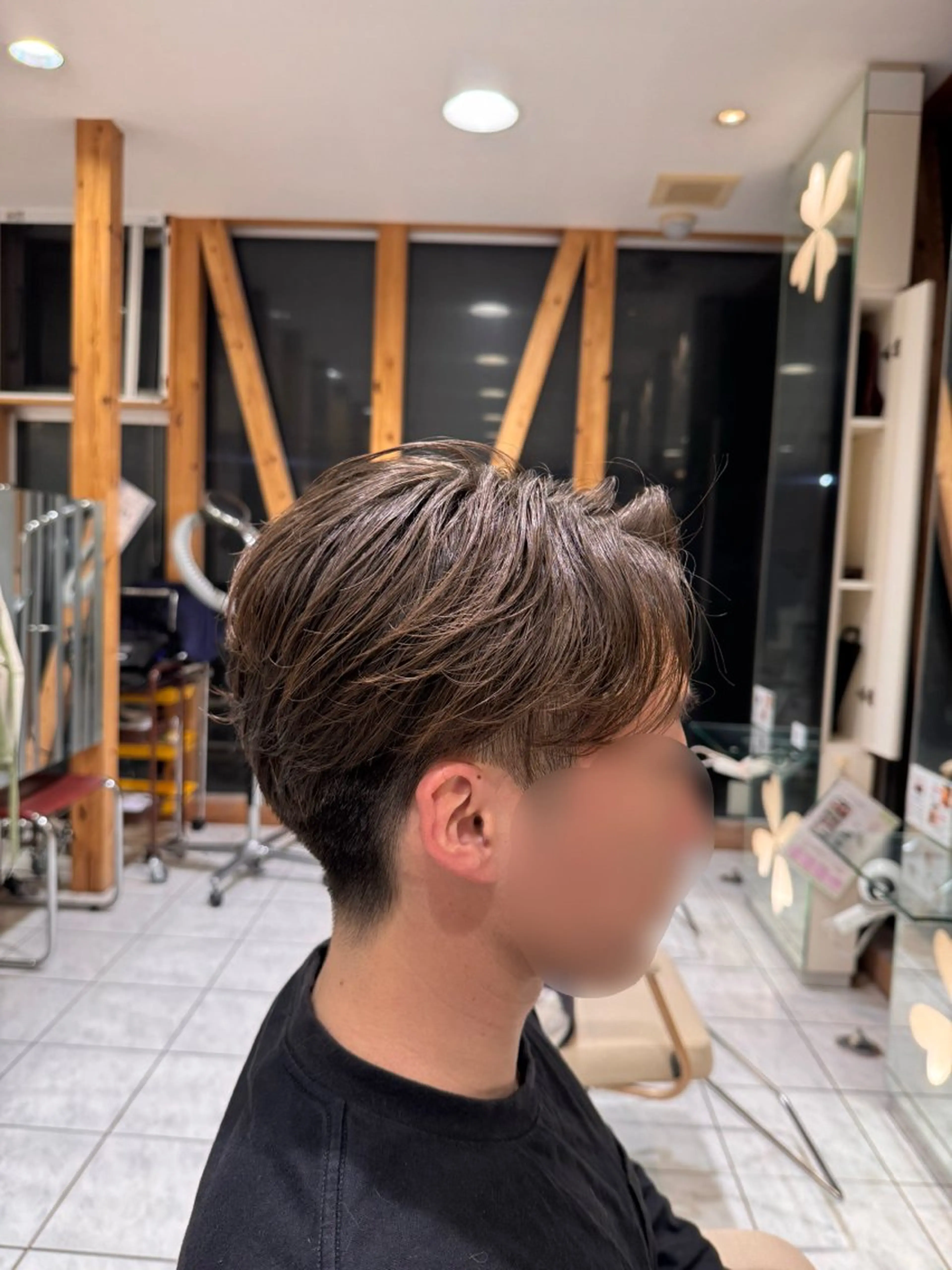 メンズ 長南 迅人のヘアスタイル