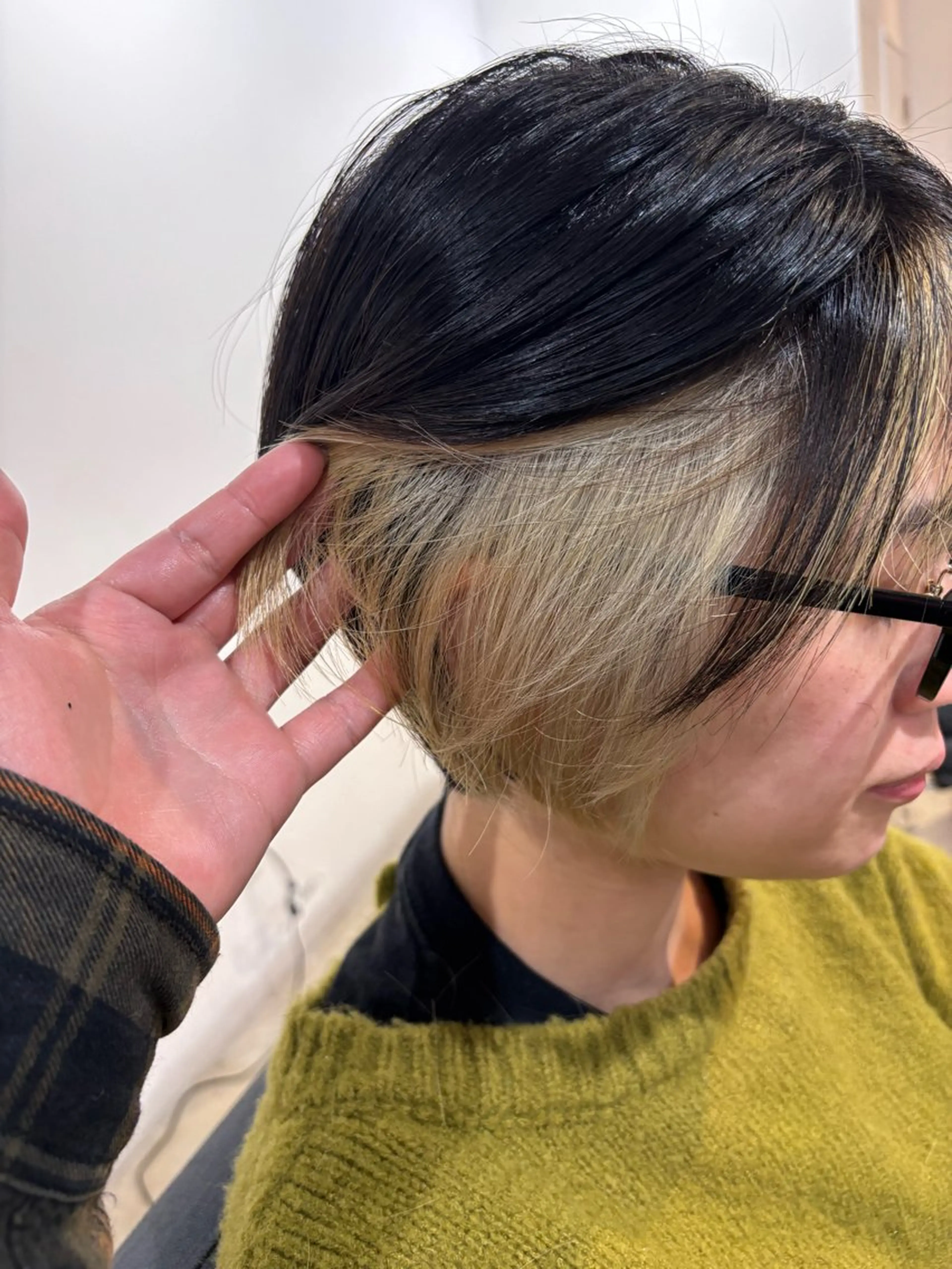 ショート カラー みつけ／メンズカット メンズパーマ🦔のヘアスタイル