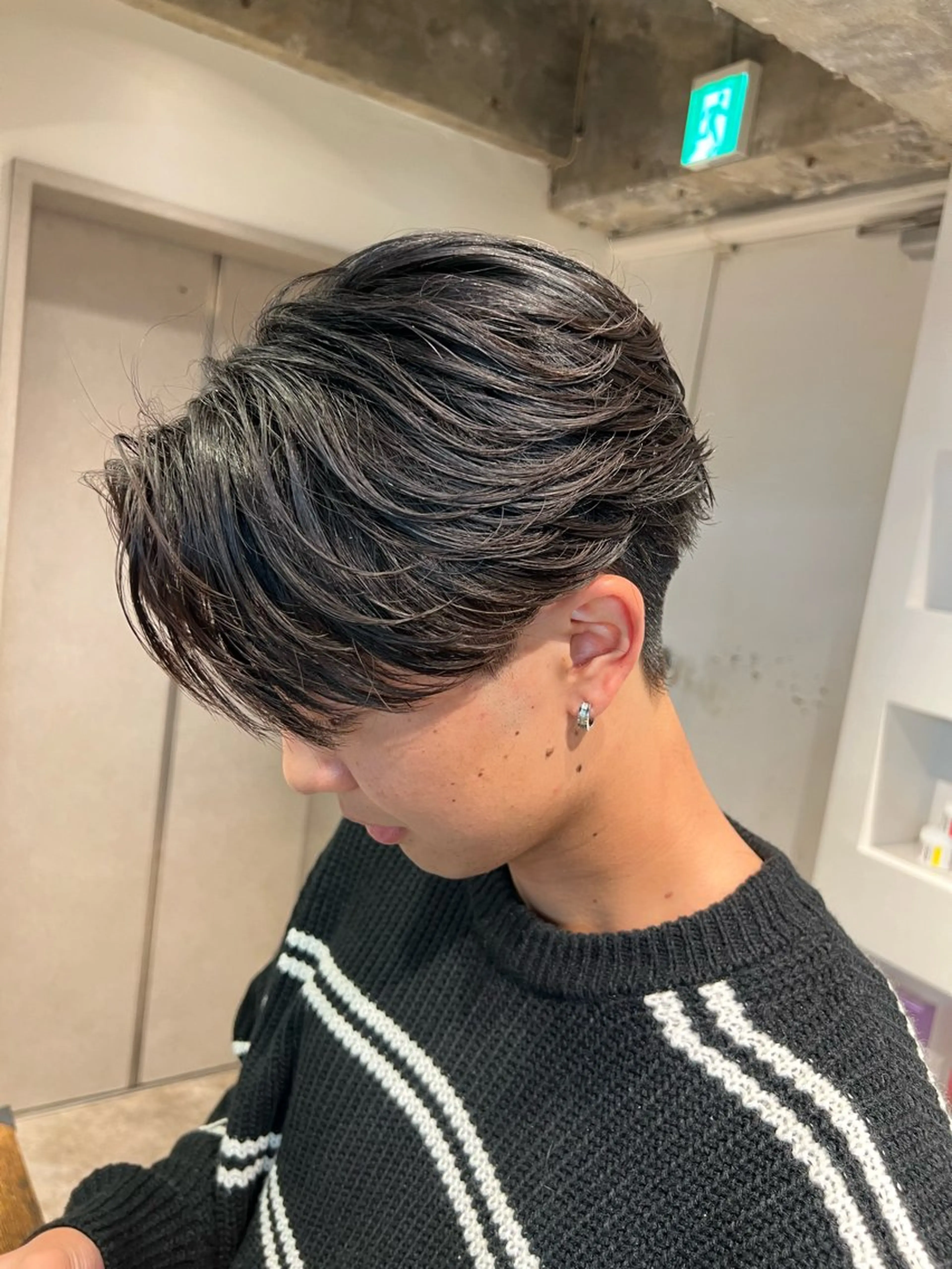 パーマ メンズ フェザーパーマ メンズパーマ パーマ AITOKYO たけし／メンズのヘアスタイル