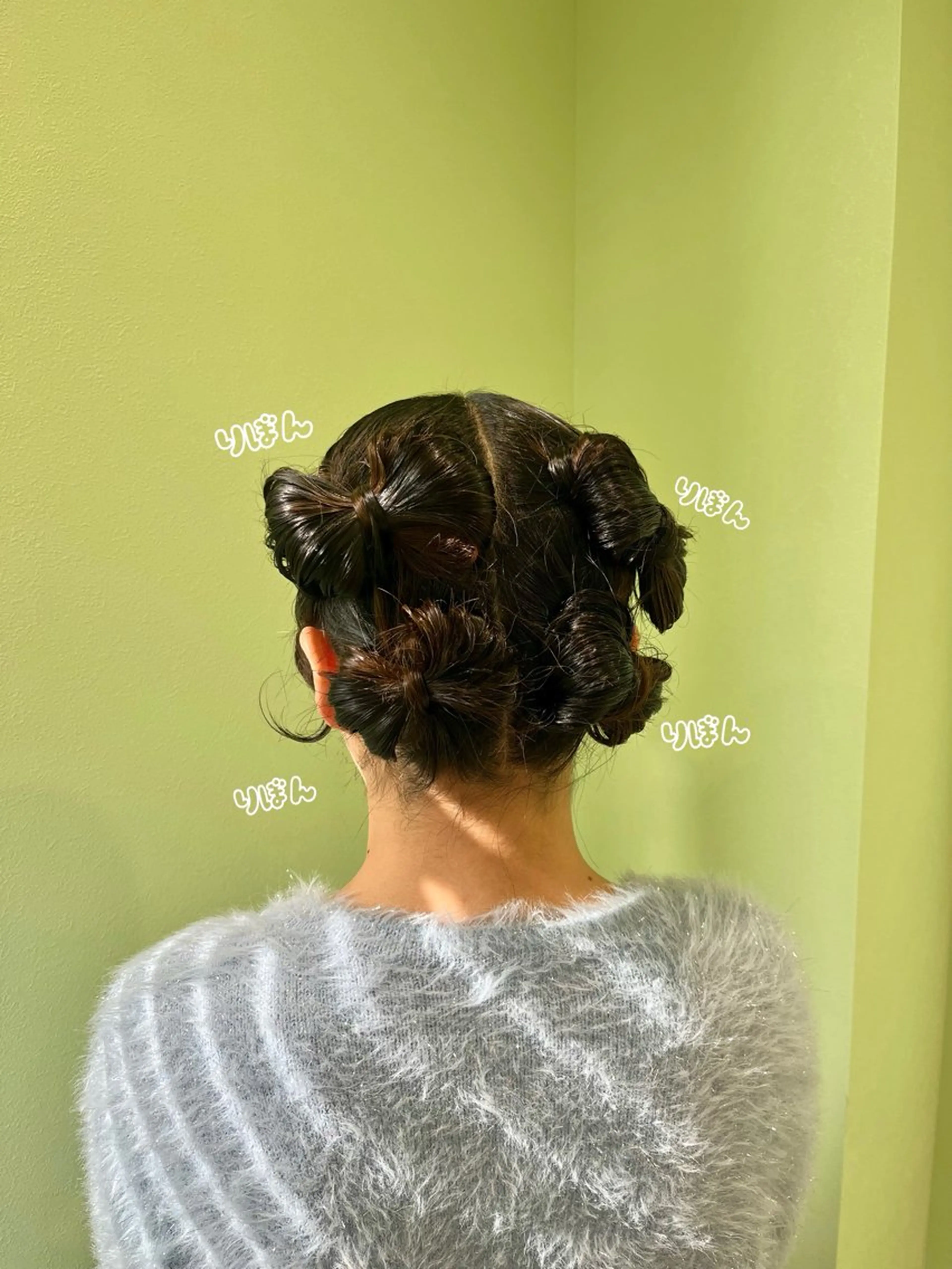 セミロング ヘアセット 横浜/デザインカラー 個性派ヘアメ/まこのヘアスタイル