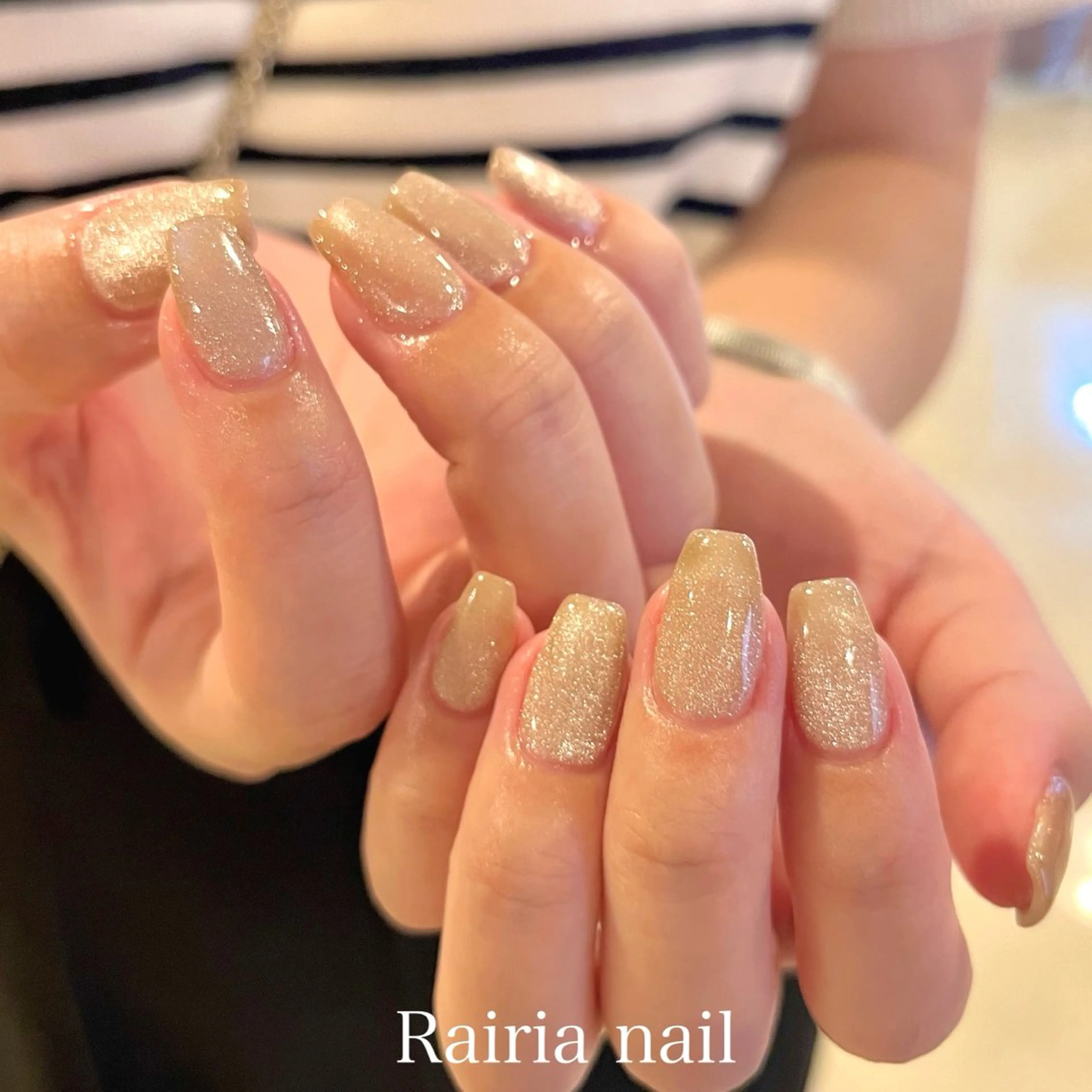 ネイル ハンドネイル rairiaharu パラジェルのネイルデザイン