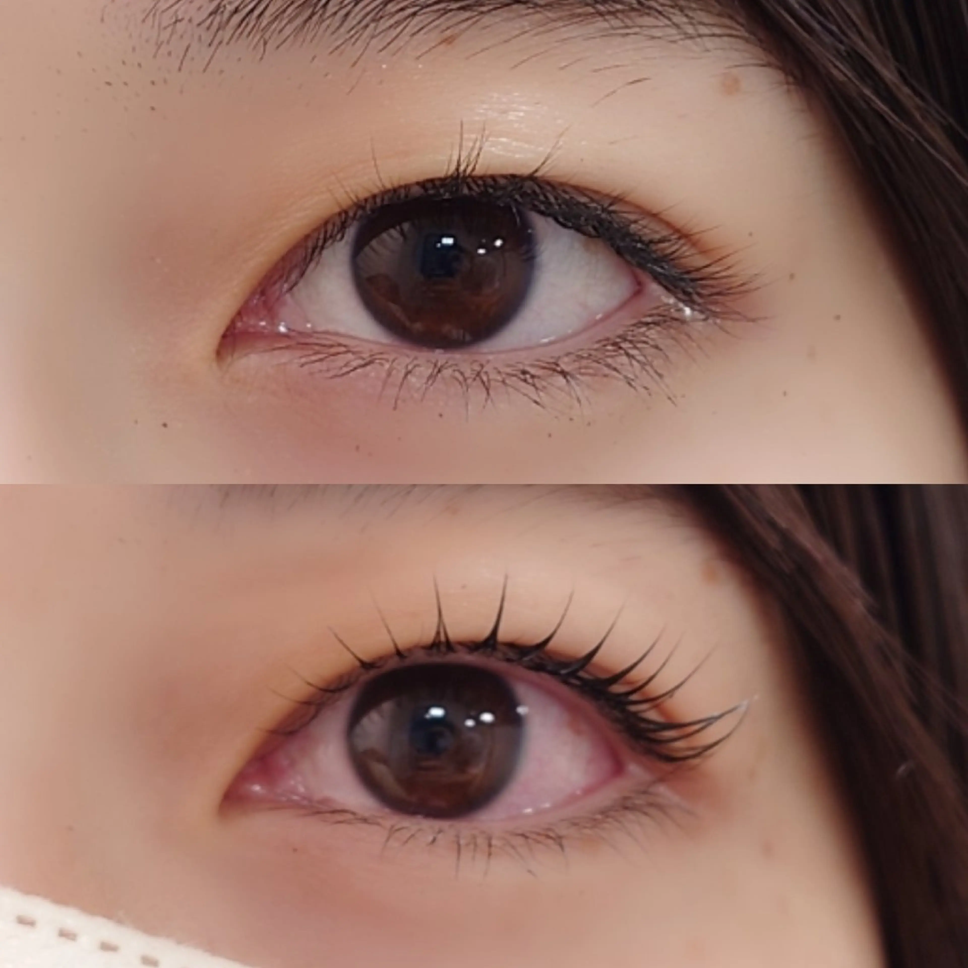 マツエク・マツパ 一重×まつ毛パーマ マツパ tico 🌱shiori🌱のヘアスタイル