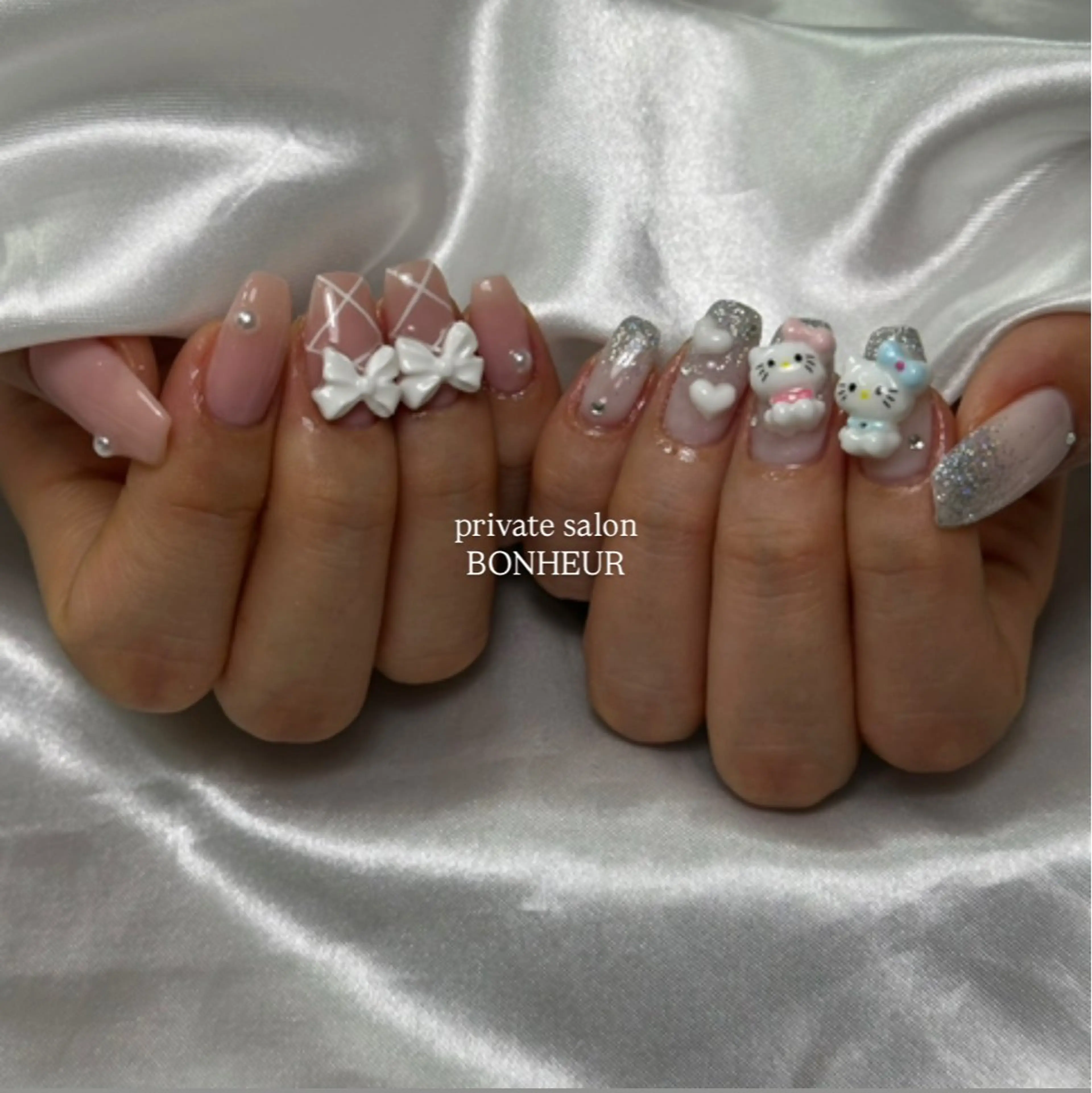 ネイル ハンドネイル BONHEUR Annaのネイルデザイン