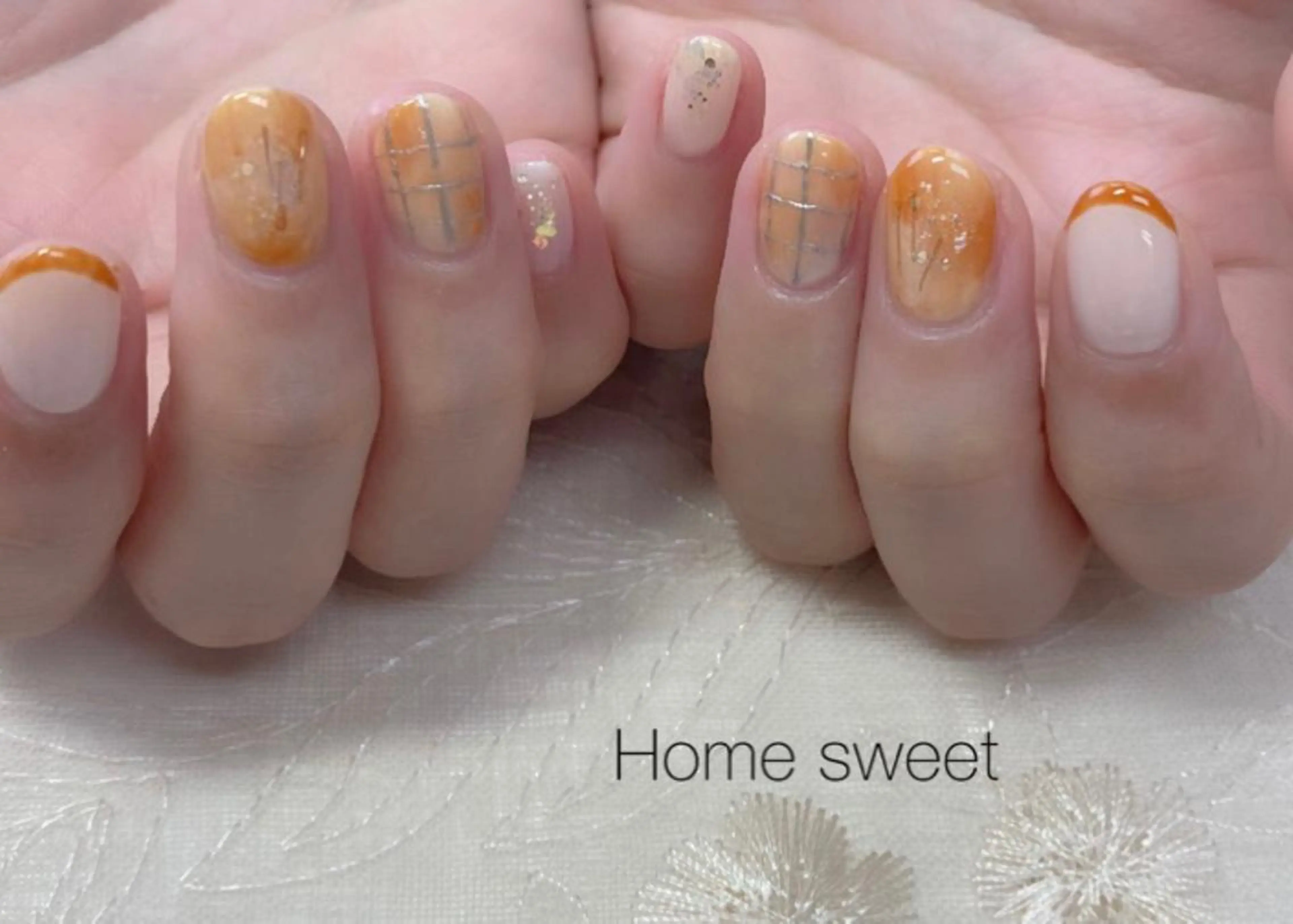 ネイル 卒業式 ショートネイル. Home sweetのネイルデザイン