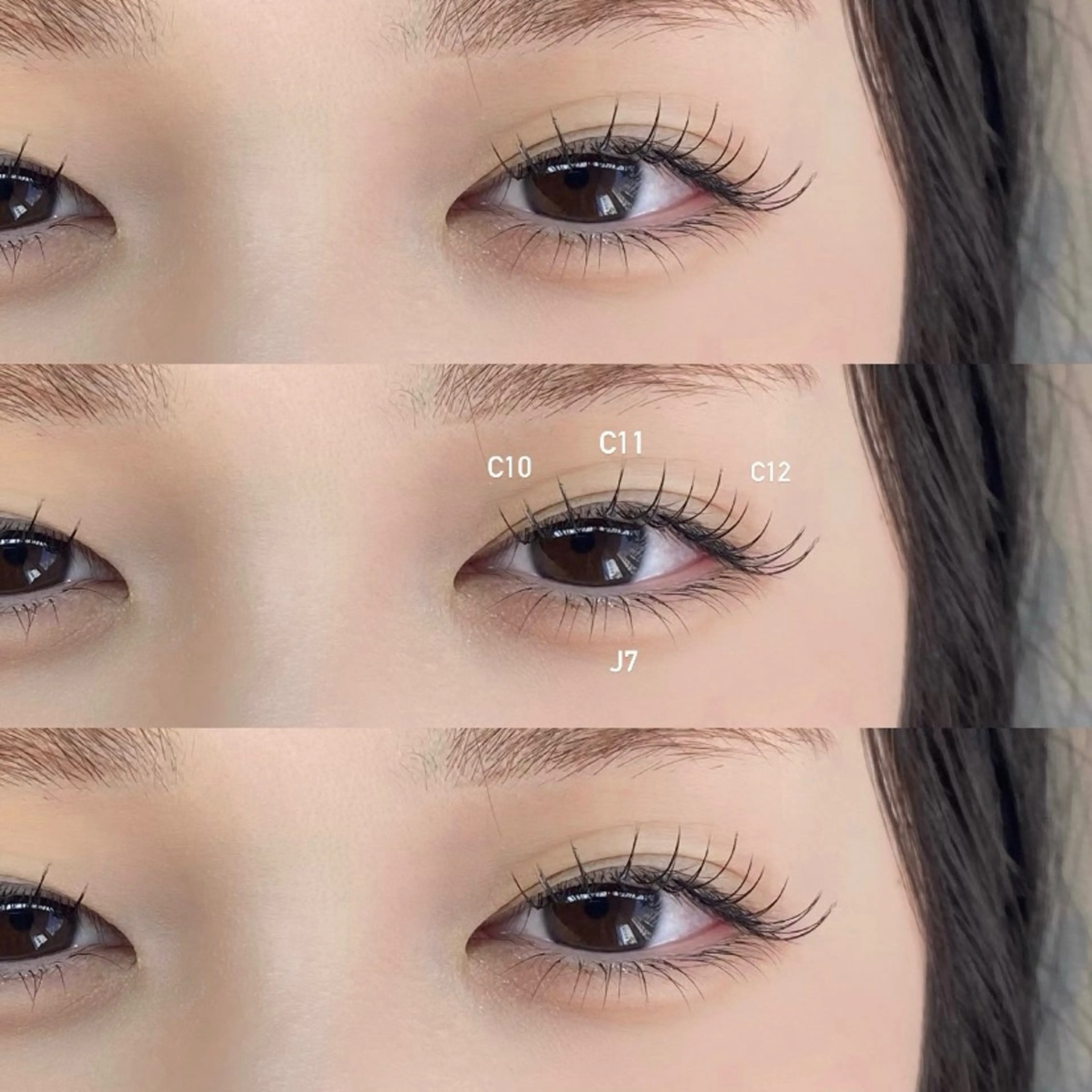 マツエク・マツパ and Laurel hinaのマツエク・マツパデザイン