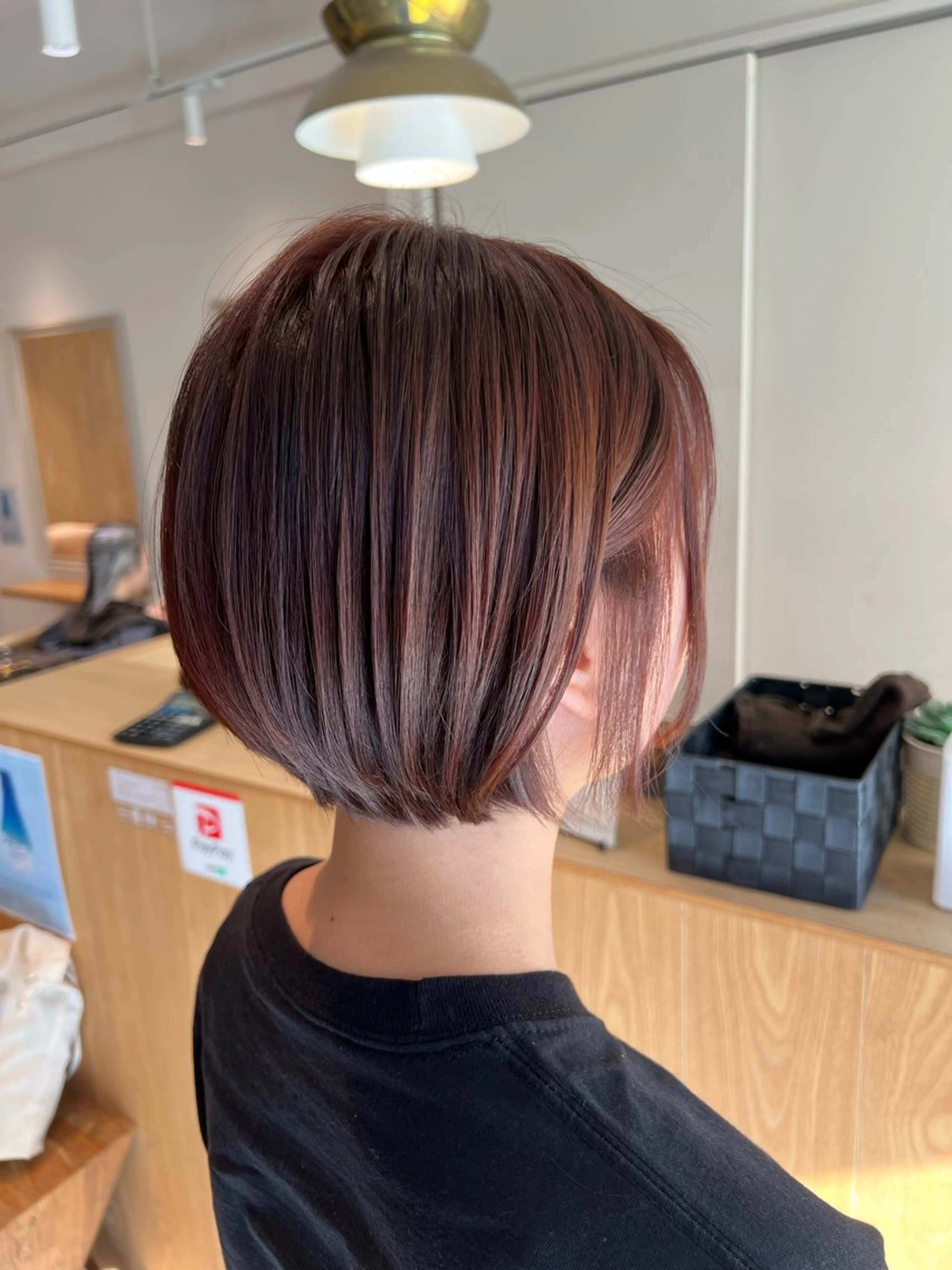 ショート 大河原 美優のヘアスタイル