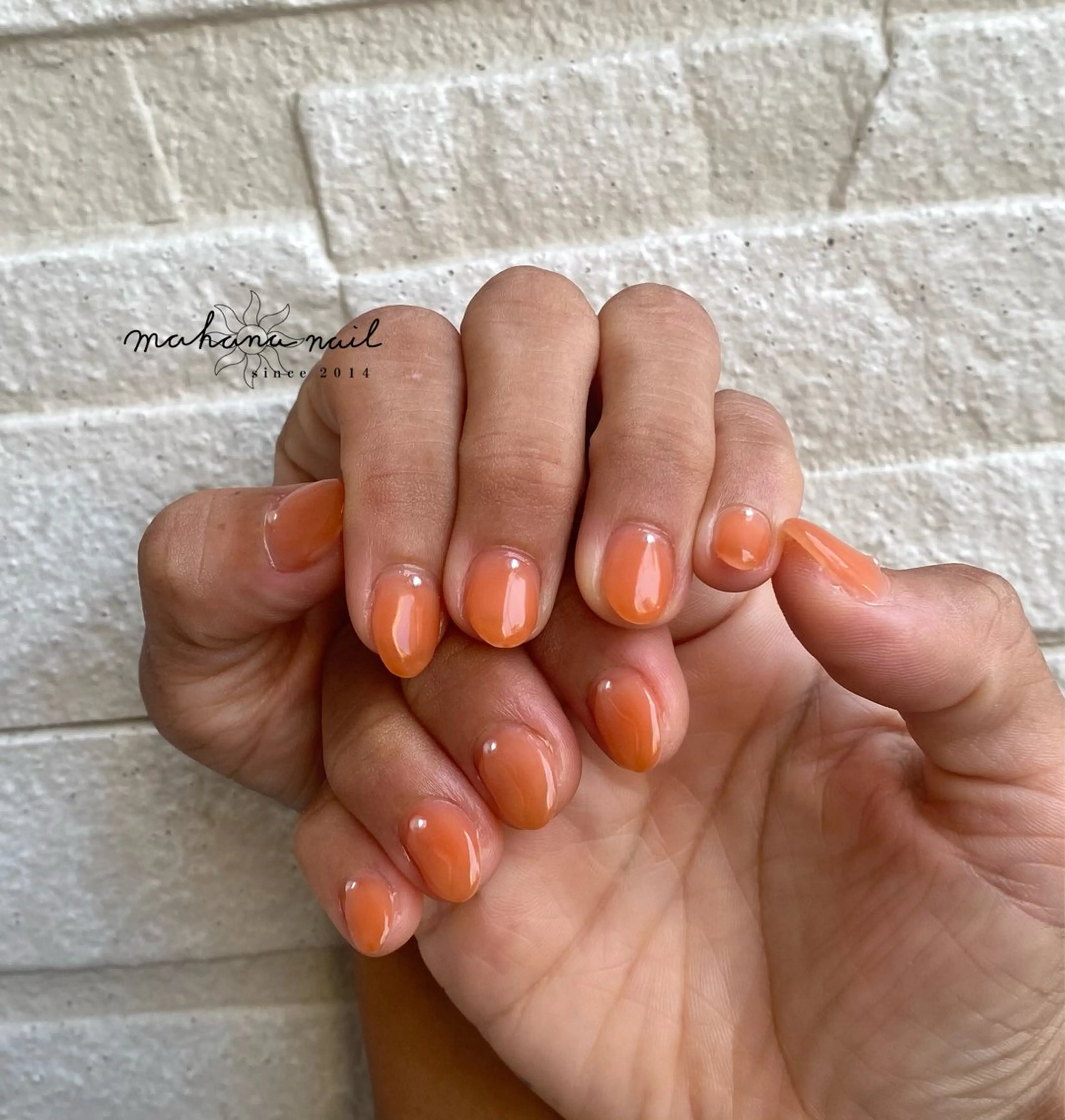 ネイル ワンカラーネイル mahana nailのネイルデザイン