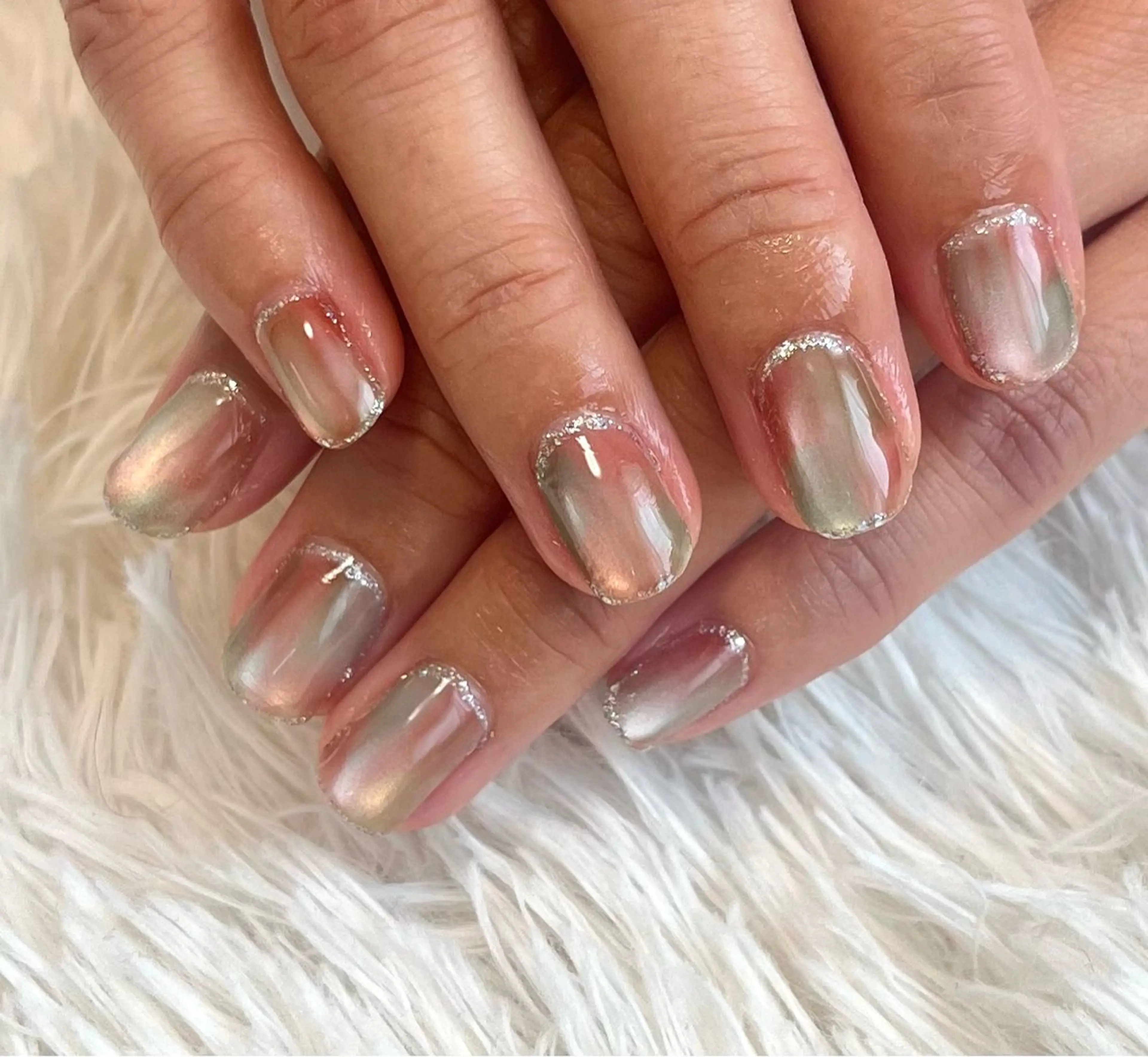 ネイル マグネットネイル ハンドネイル 島田 亜紀のネイルデザイン