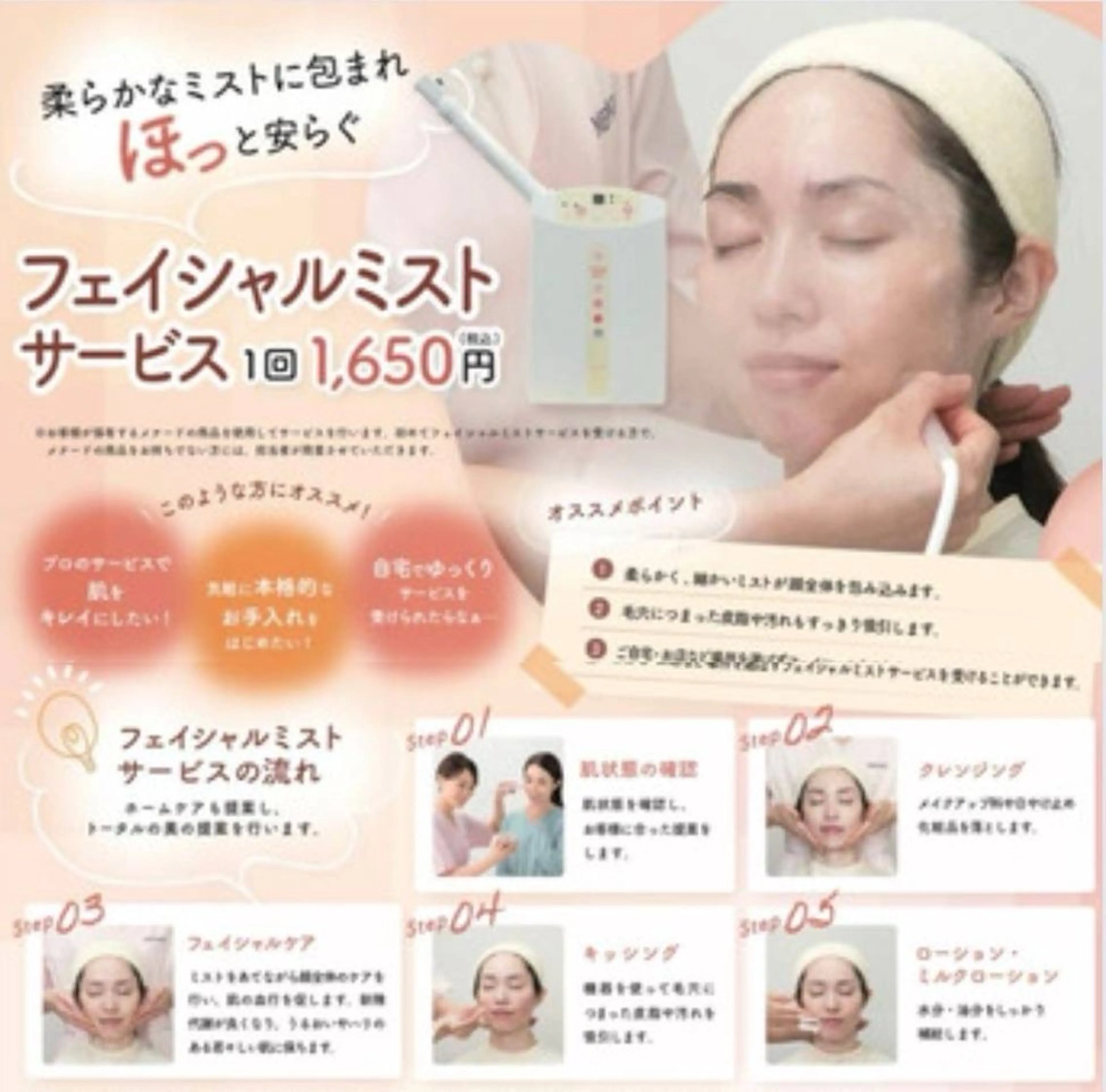 フェイシャルミストの写真