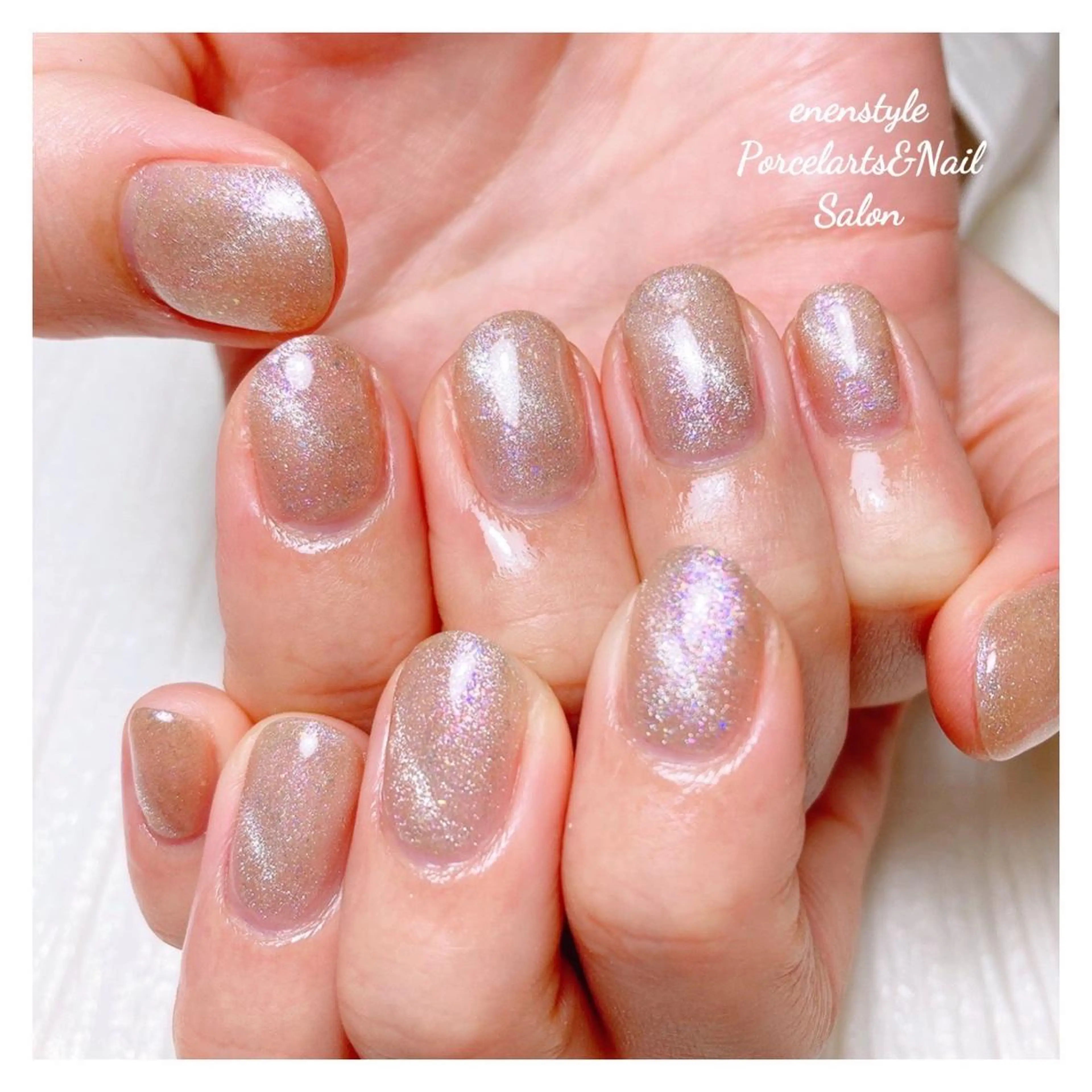 ミディアム ネイル 👑enen style👑のネイルデザイン