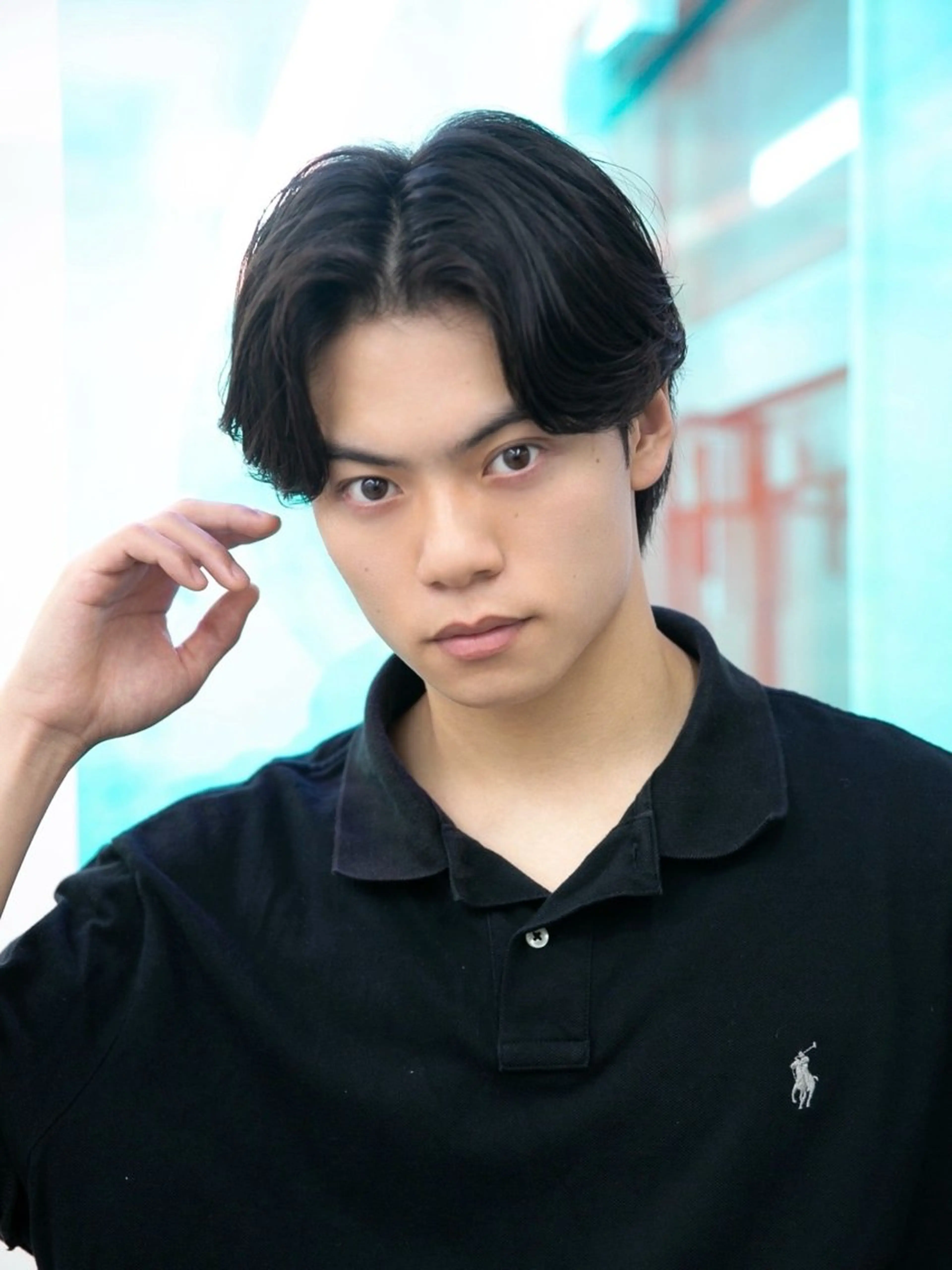 【メンズ限定】✨️センターパート限定✨️メンズカット＋曲がる縮毛矯正の写真