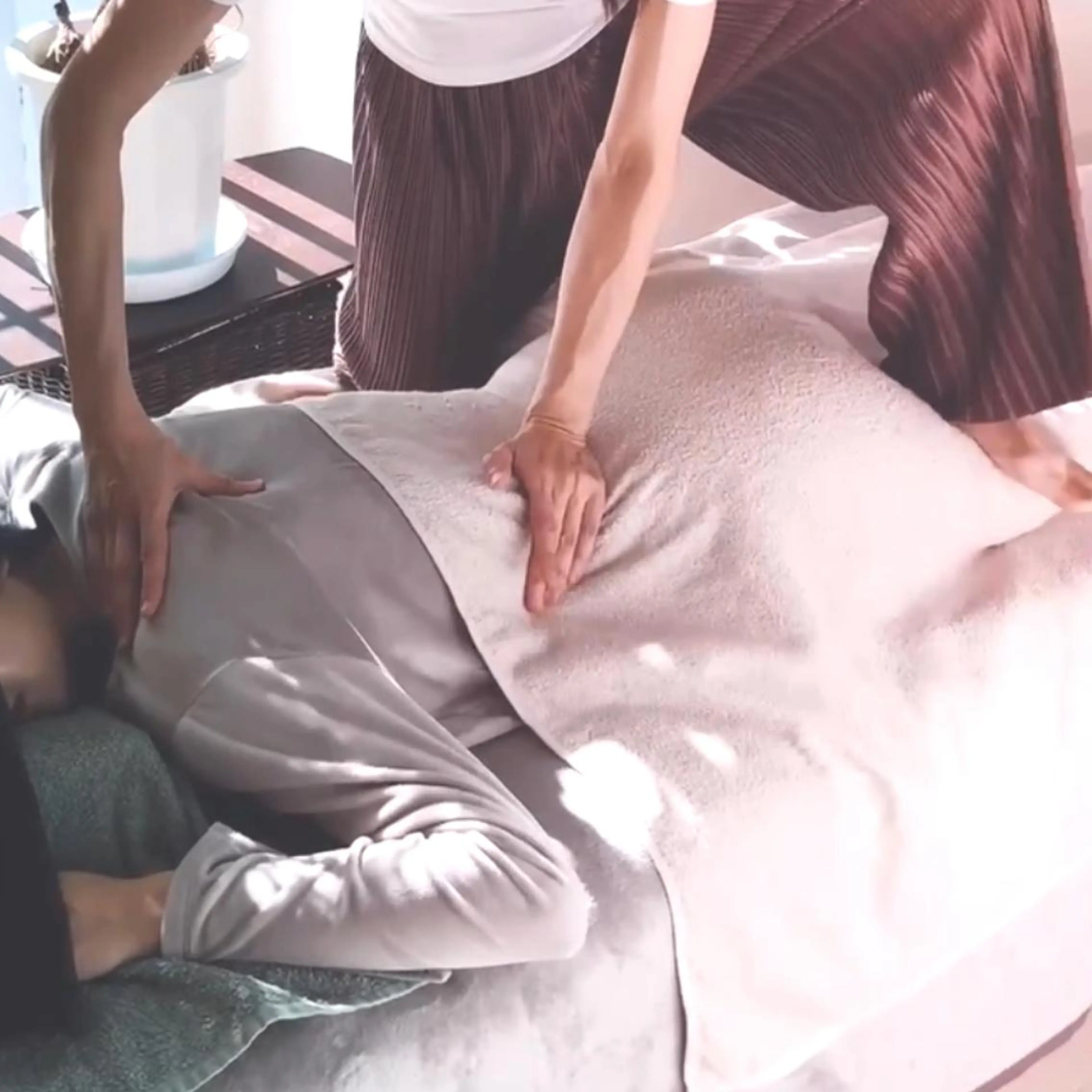 全身ほぐし100分🌿頭から指先まで隈なく全体的にほぐします。マタニティ🆗✨現金専用⚠️の写真