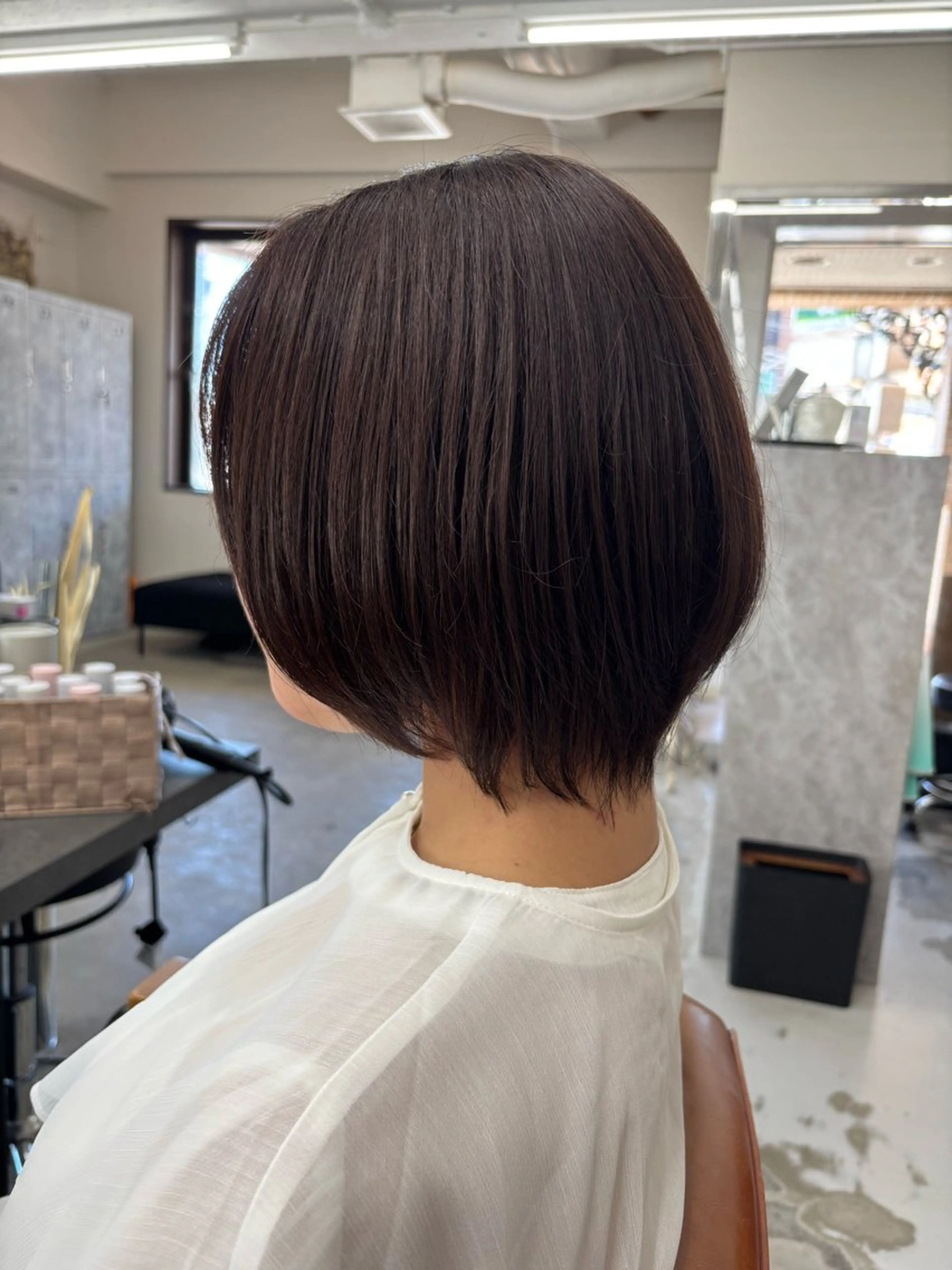 ショート ショートヘア カット ヘアカラー トリートメント nico麻生　長谷川 裕月のヘアスタイル