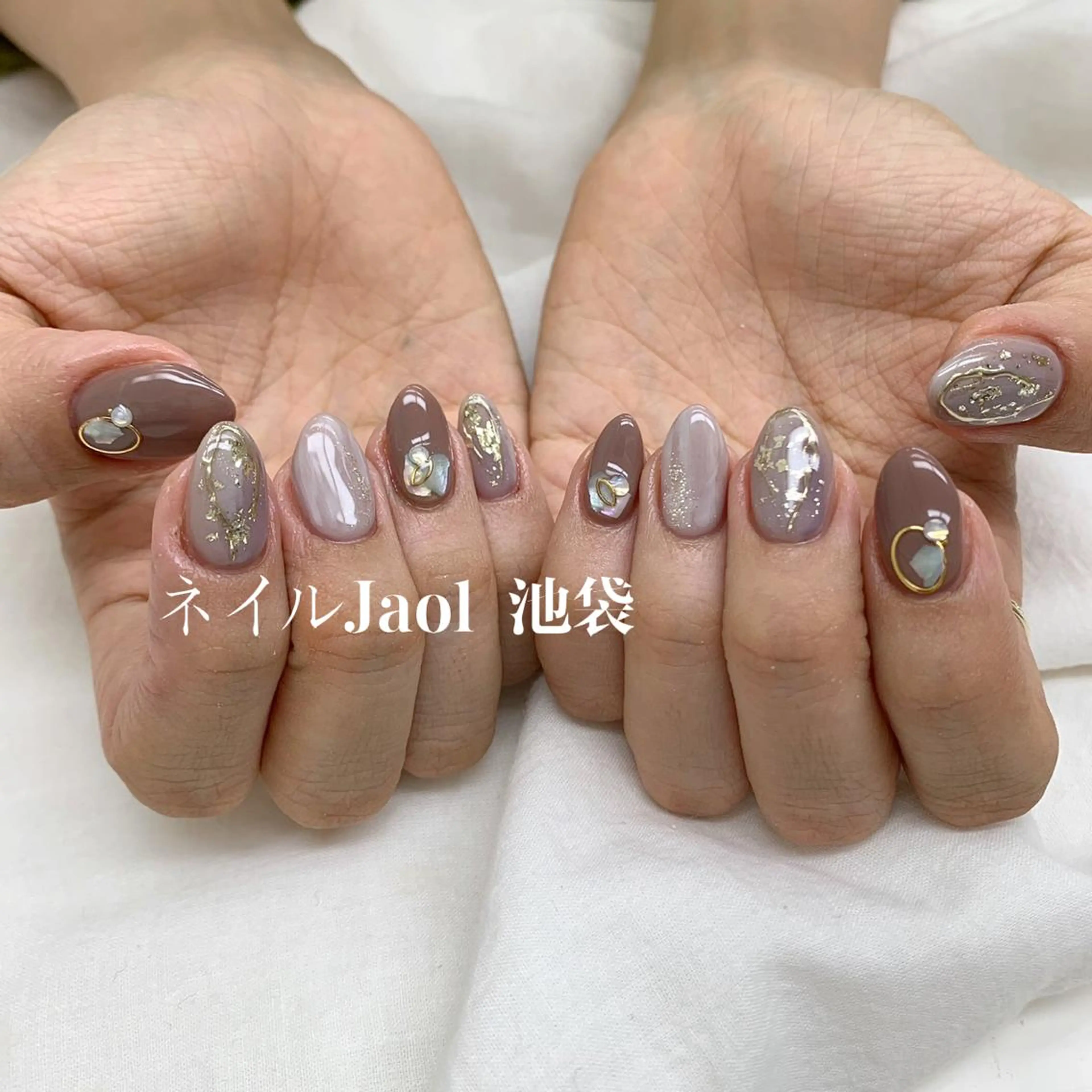 ミディアム ネイルJaol 池袋のネイルデザイン