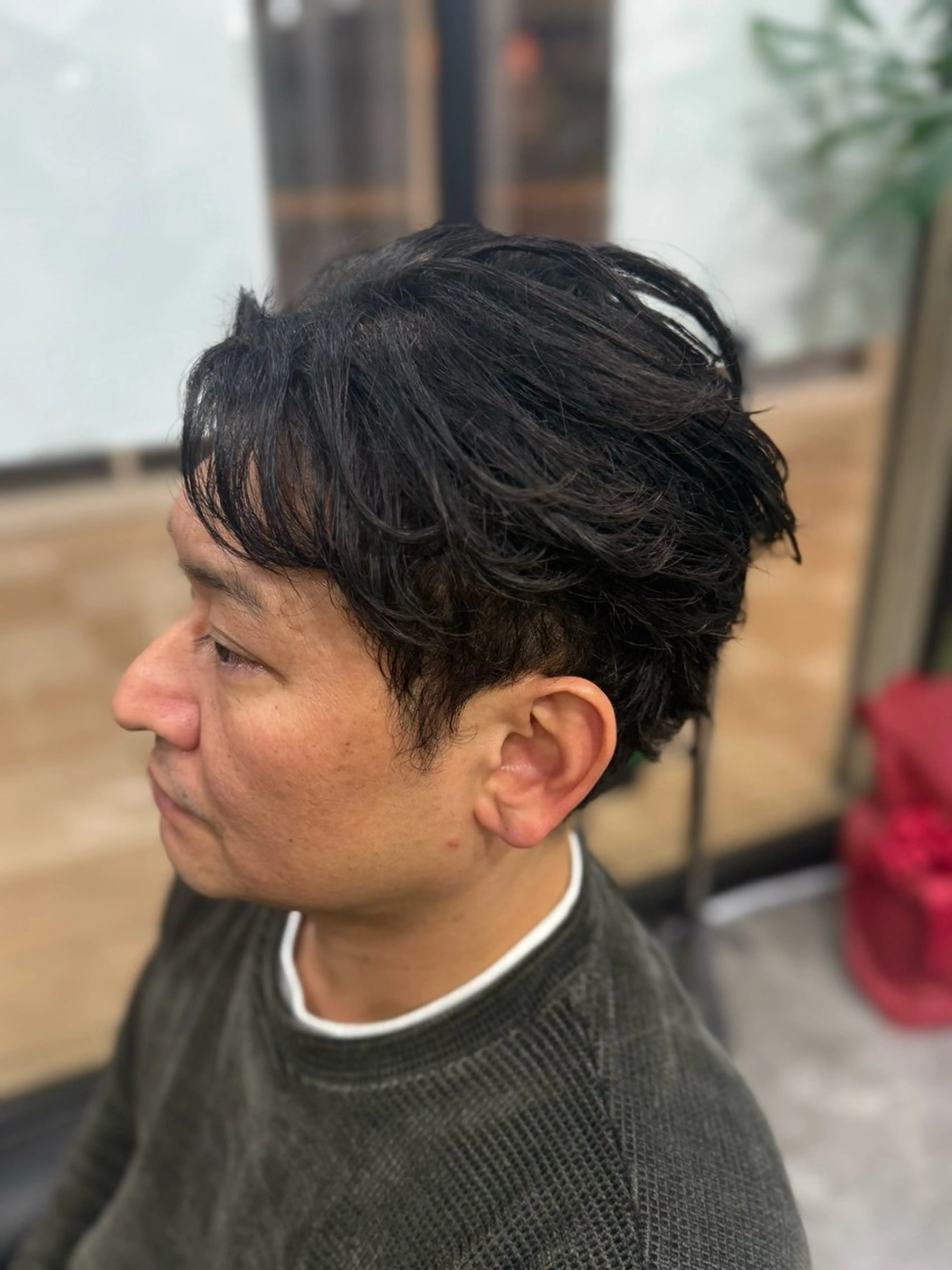 メンズ 本田 有里のヘアスタイル