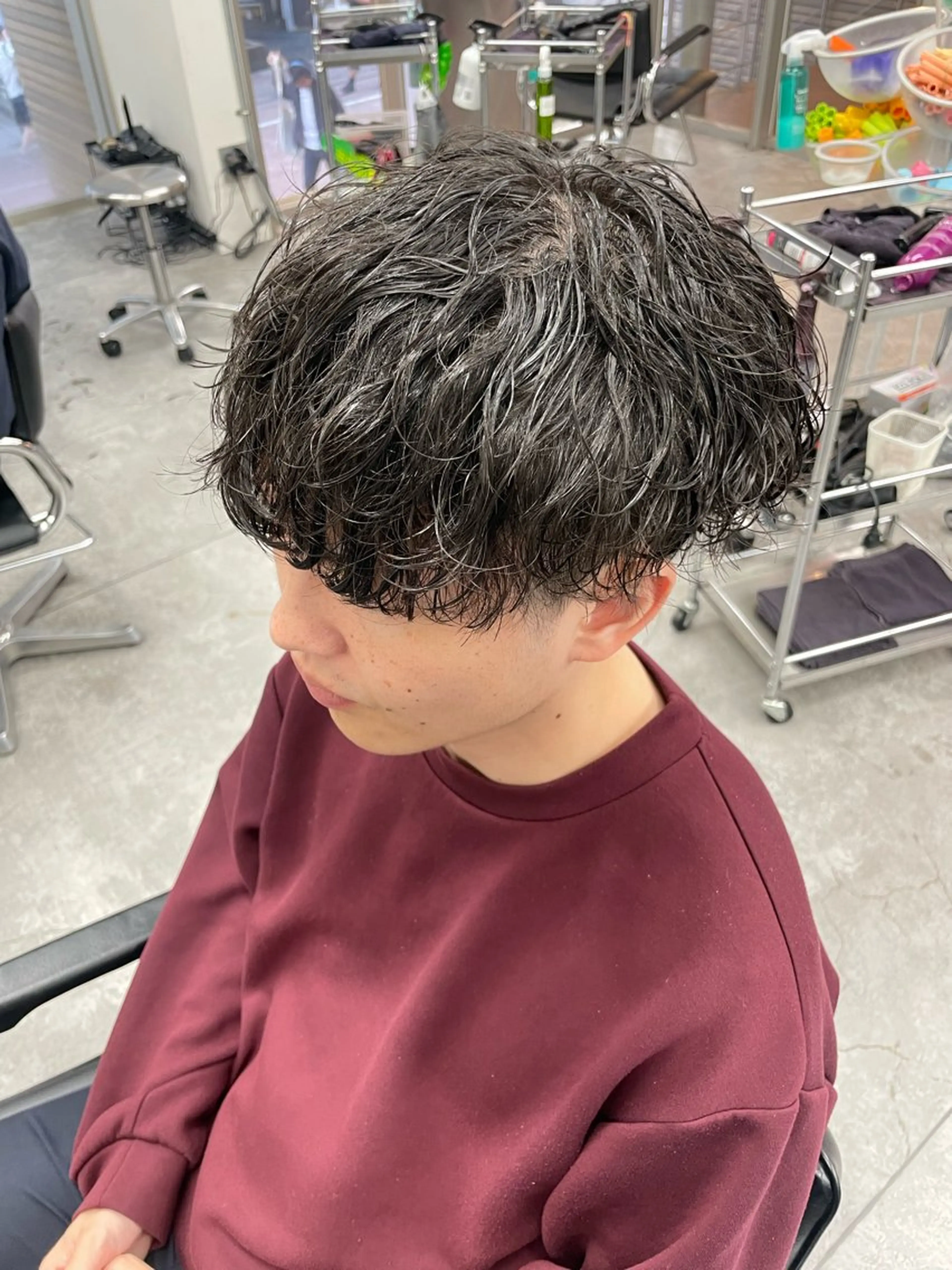 パーマ メンズ カット パーマ 町田エリアＮｏ．１/ パーマ特化/太田京希のヘアスタイル