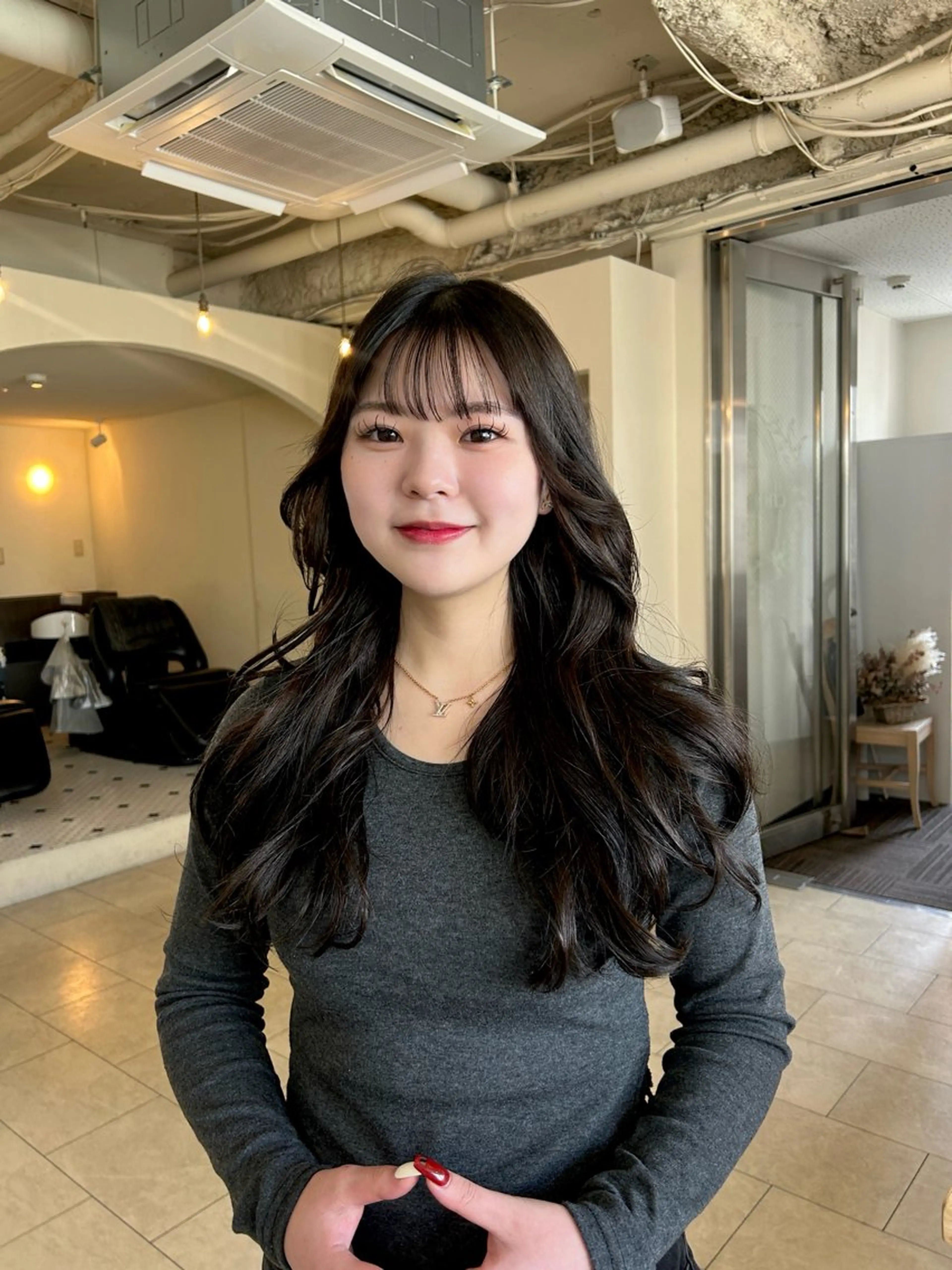 【2回目以降】🍀カット+カラー🍀ロング料金+¥1100~の写真