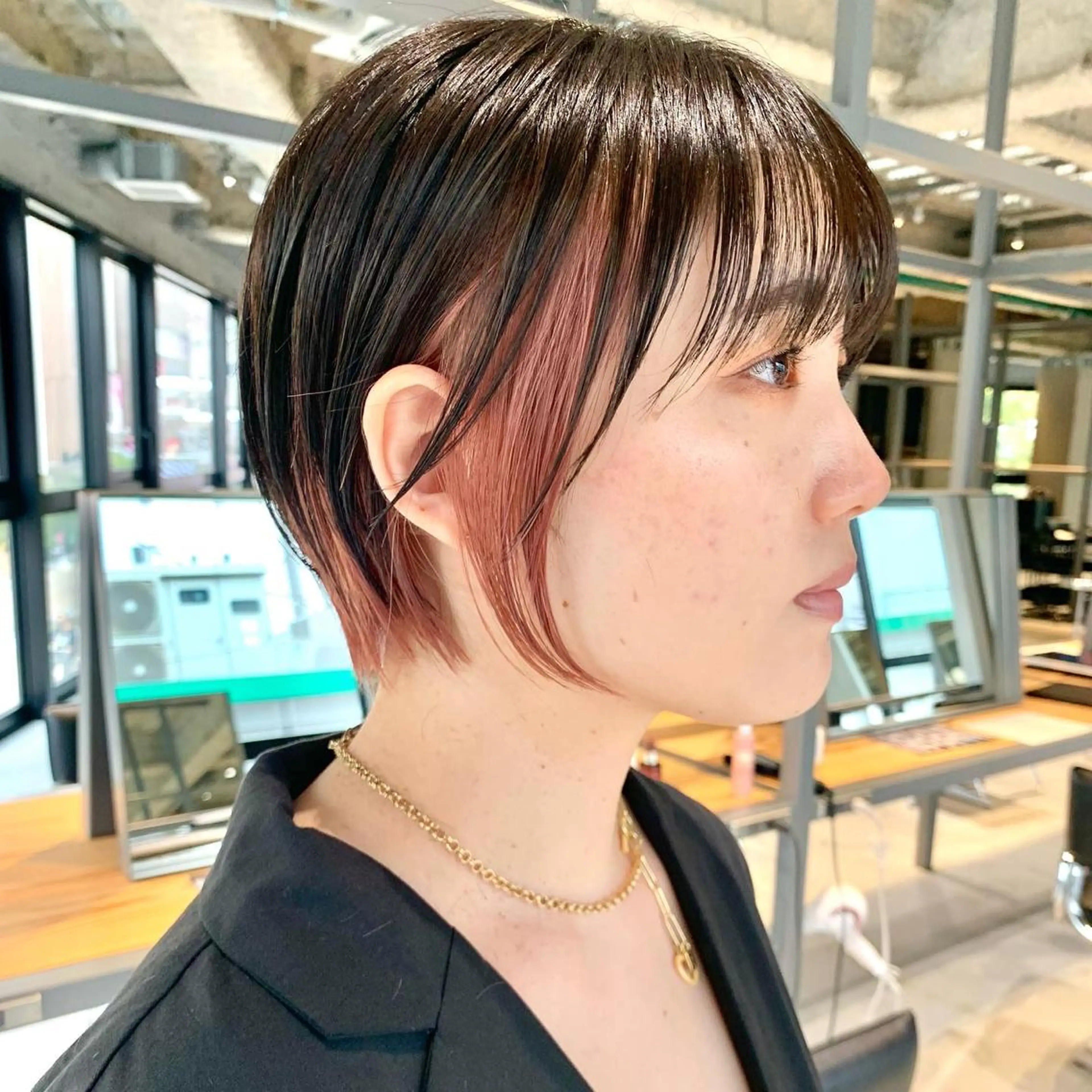 ショート カット ヘアカラー リョウ/ショート /ハイトーン/八王子のヘアスタイル