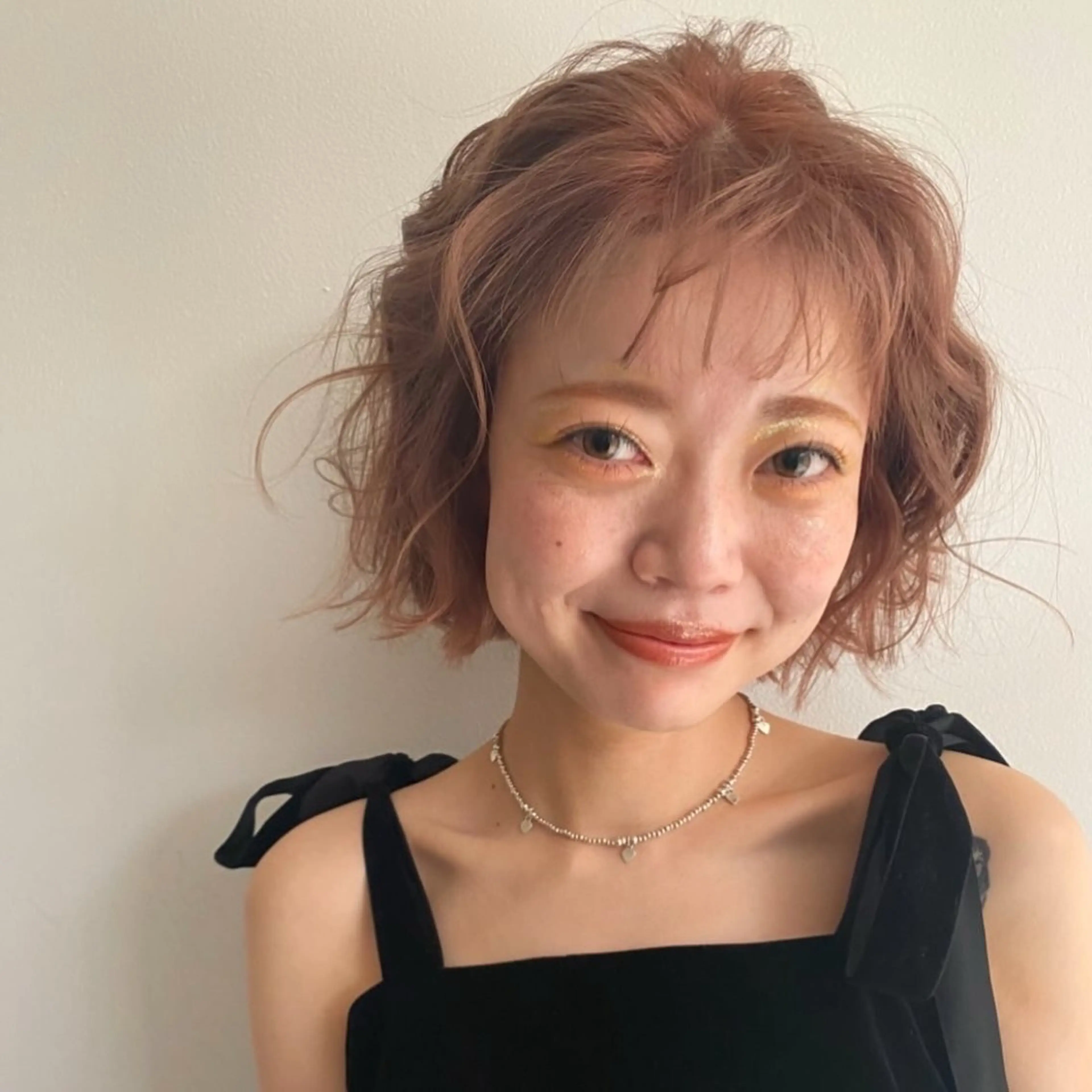 ミディアム カラー パーマ ヘアアレンジ 広島/ボブ/レイヤー 🌿‬wakabaのヘアスタイル