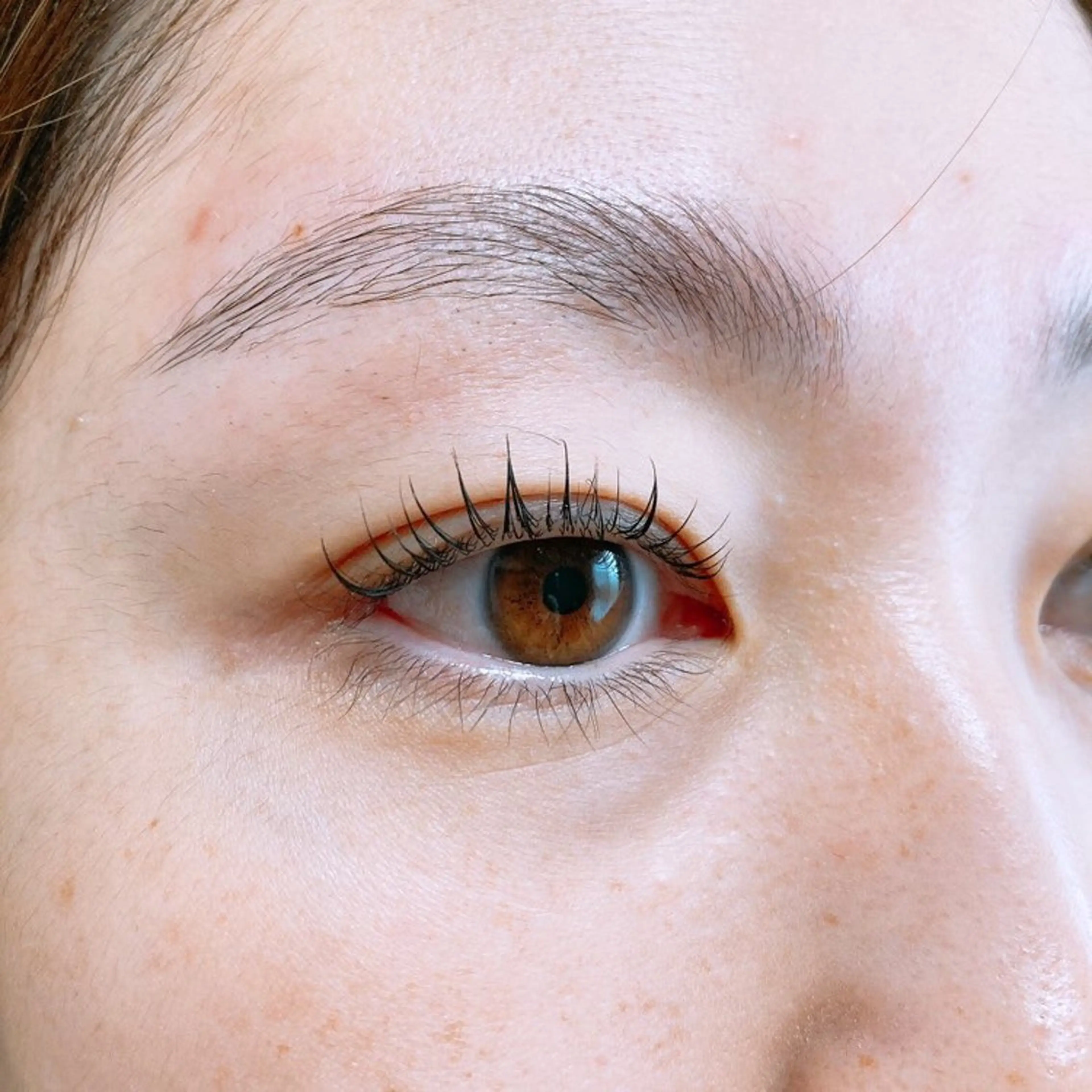 マツエク・マツパ 束感まつ毛 一重×まつ毛パーマ Reon misakiのマツエク・マツパデザイン