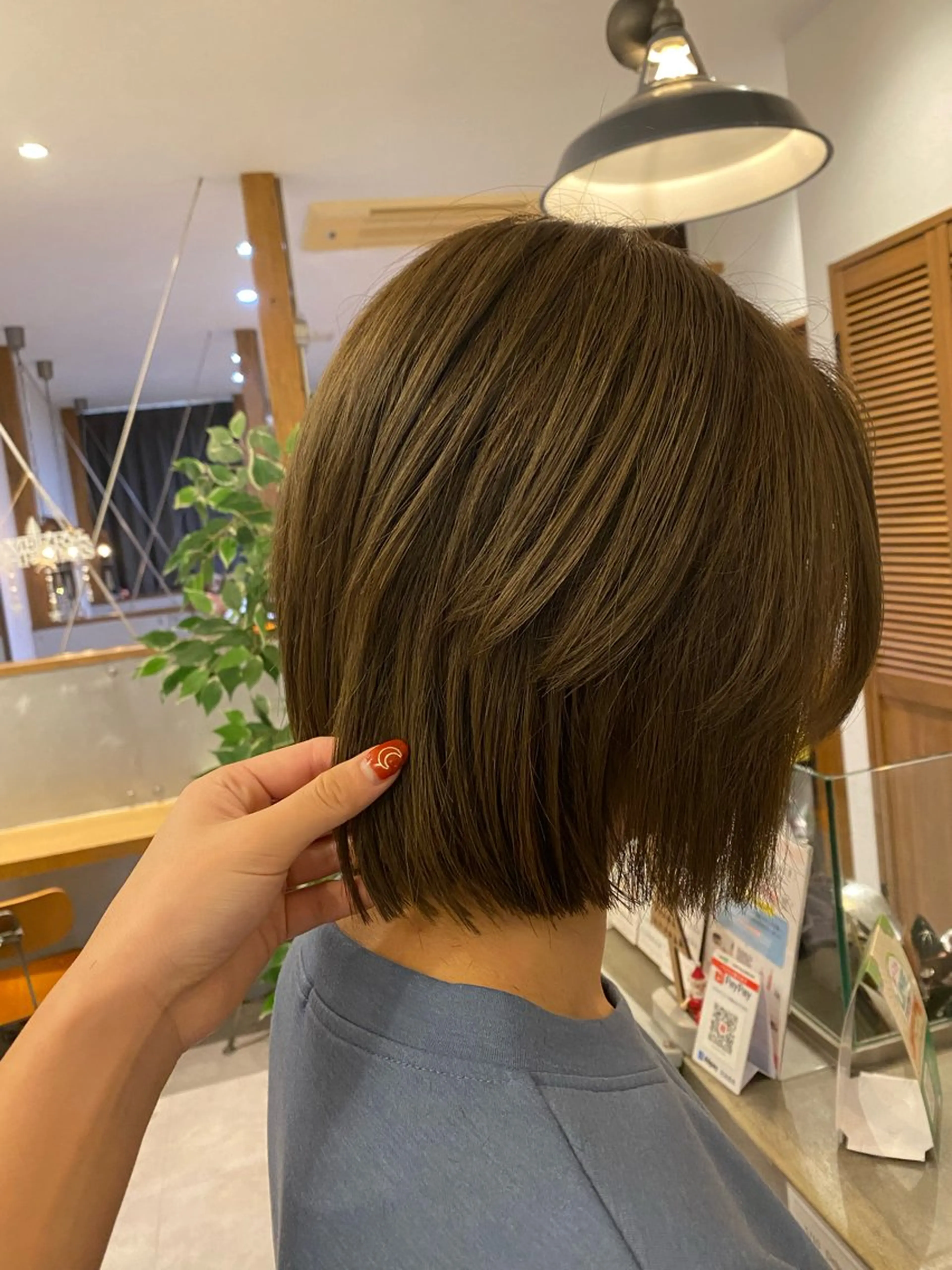 ミディアム カラー 希優🌺ソムリエ /ブリーチ/カットのヘアスタイル