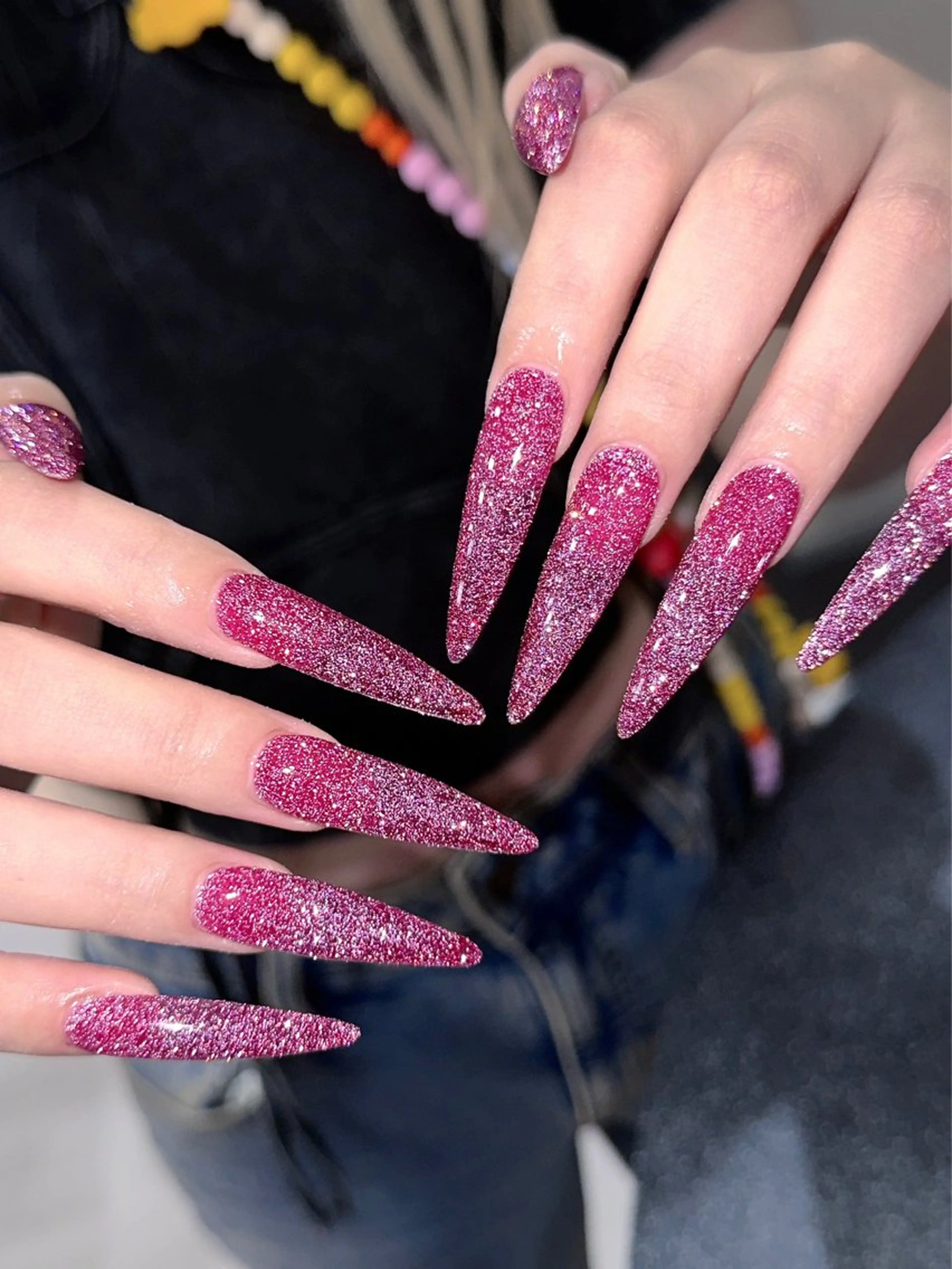 ネイル ハンドネイル Dark honey スカルプ専門原宿店のネイルデザイン