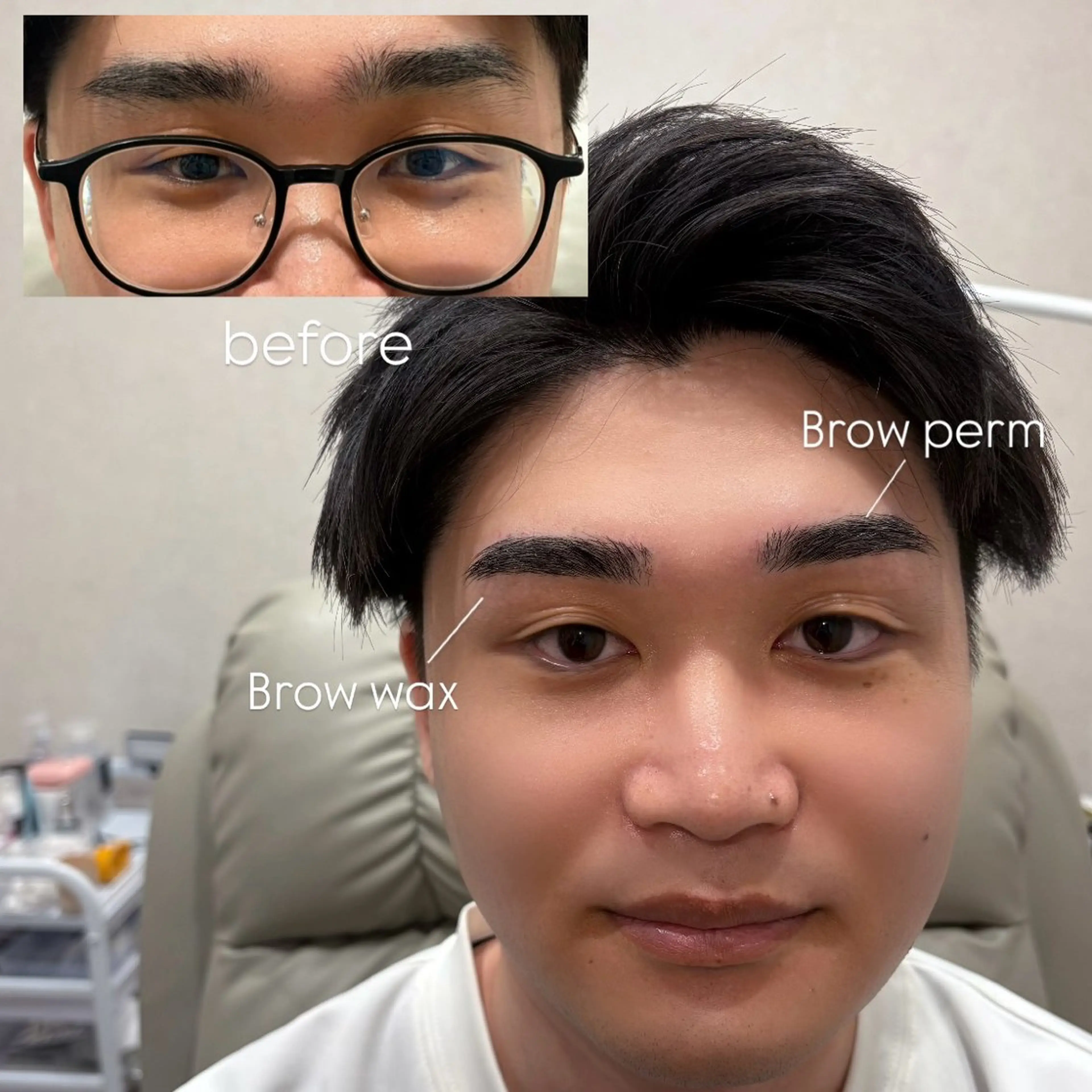 メンズ アイブロウ ワックス脱毛 その他(アイブロウ) Unknown. 🫧SAWAのマツエク・マツパデザイン