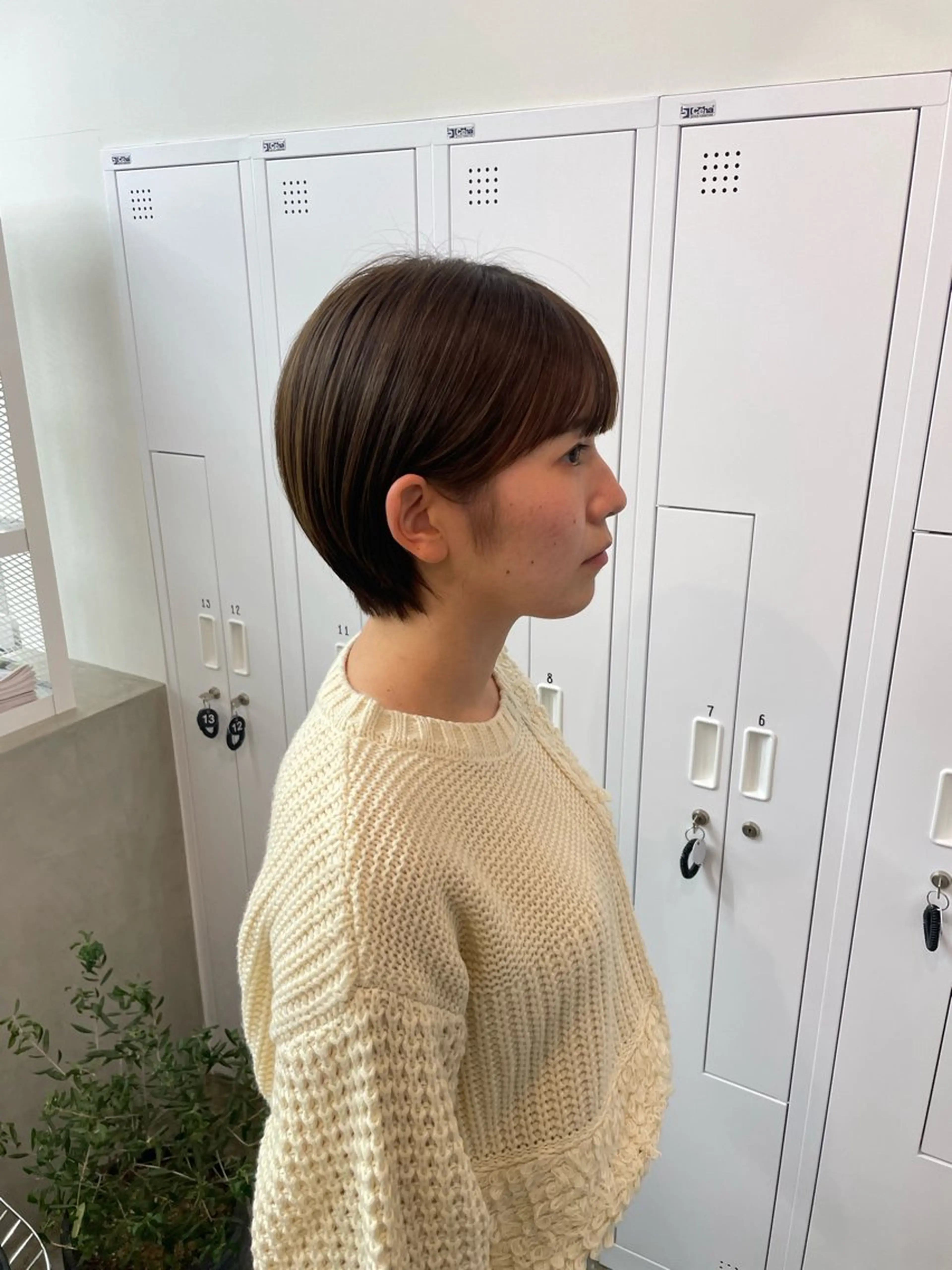 ショート 立野 莉央のヘアスタイル