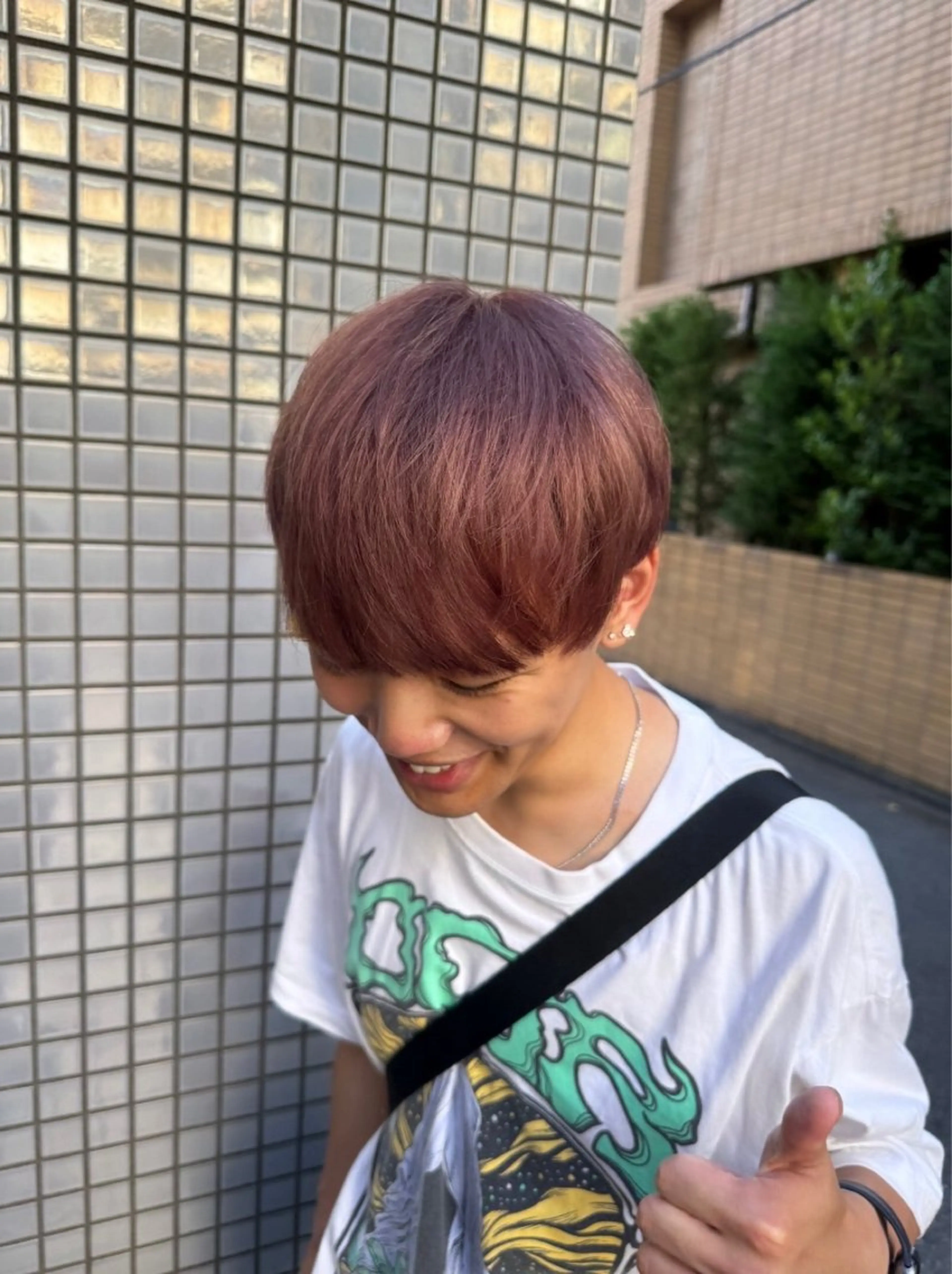 カラー ヘアアレンジ メンズ mina 🐈‍⬛ ラフな似合わせヘアのヘアスタイル