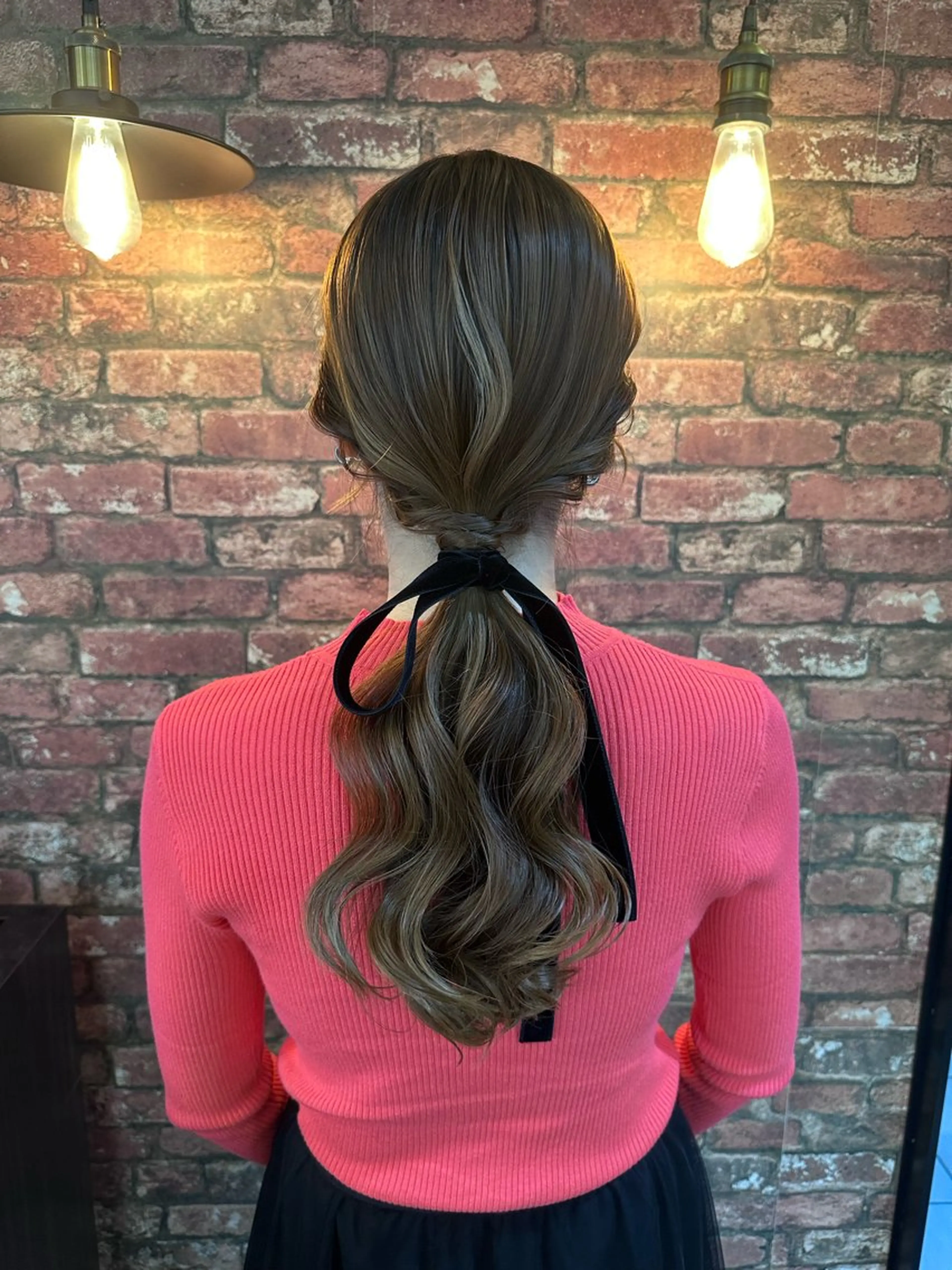 ロング ヘアアレンジ mio/【日本橋】 撮影モデルのヘアスタイル