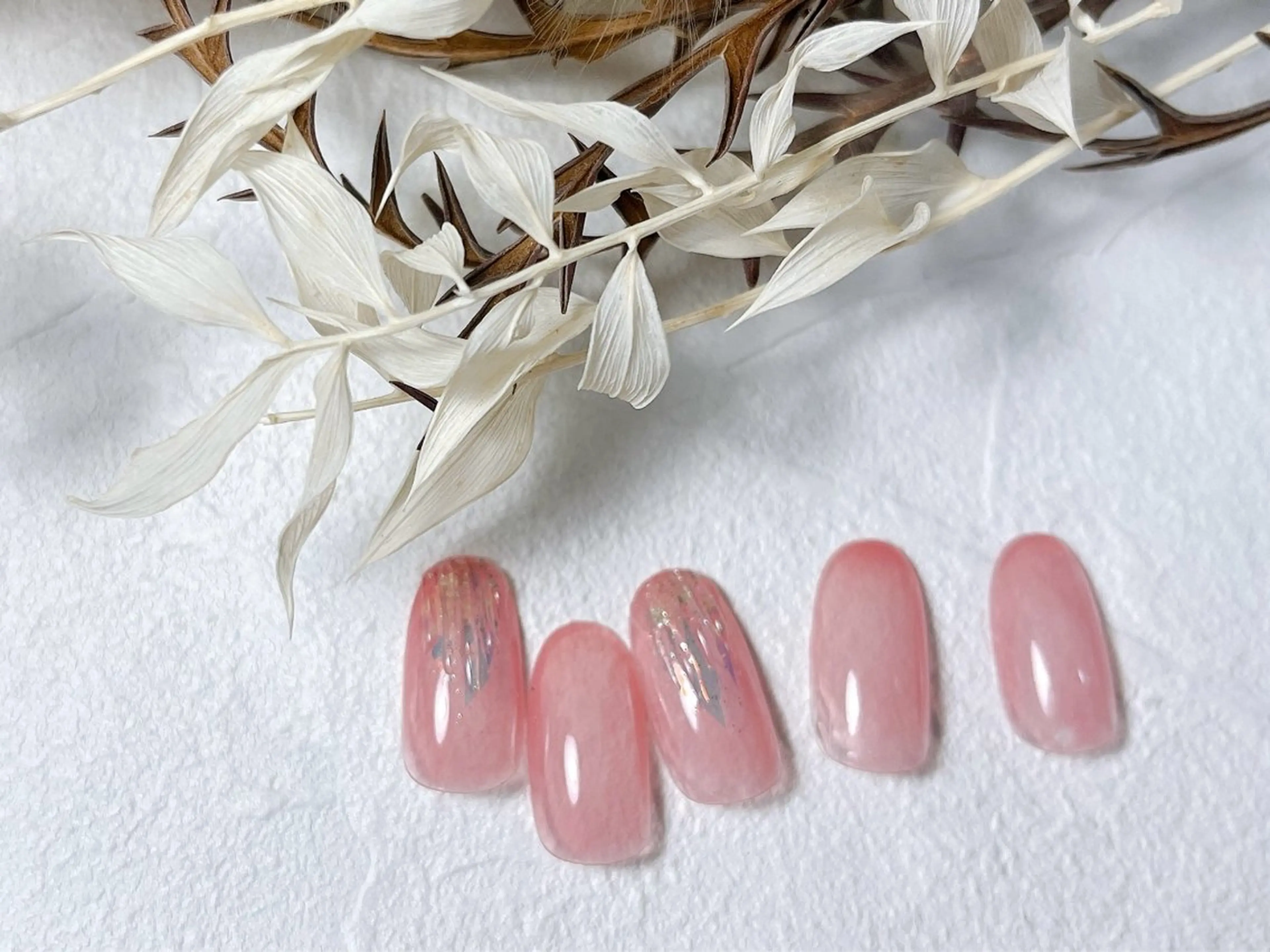 ネイル オーロラネイル フットネイル フレンチネイル ジェルネイル マグネットネイル kiki nail たまプラーザのネイルデザイン